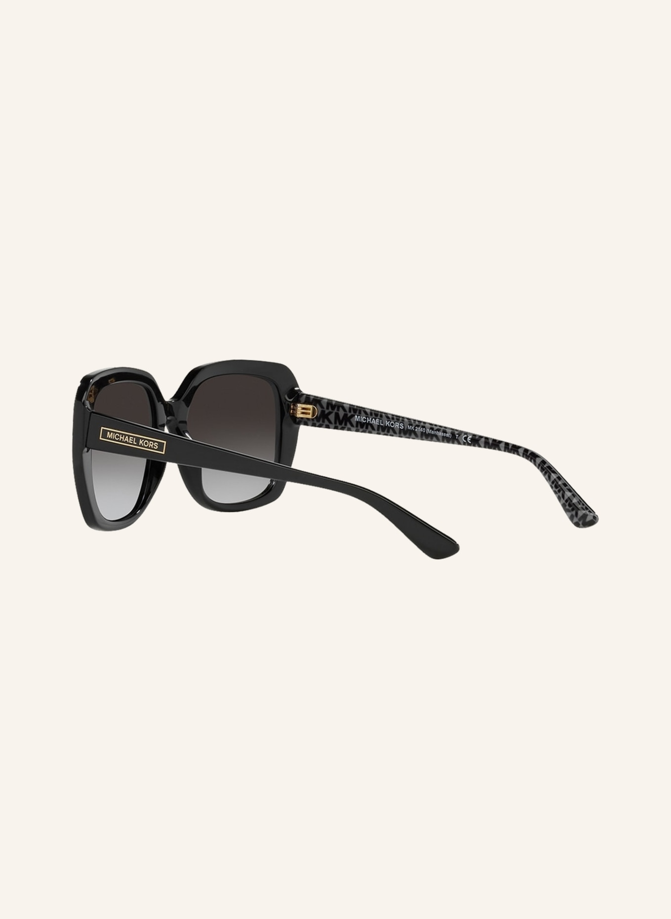 MICHAEL KORS Sunglasses MK-2140 MANHASSET, Color: 30058G - BLACK/GRAY GRADIENT (Image 4)
