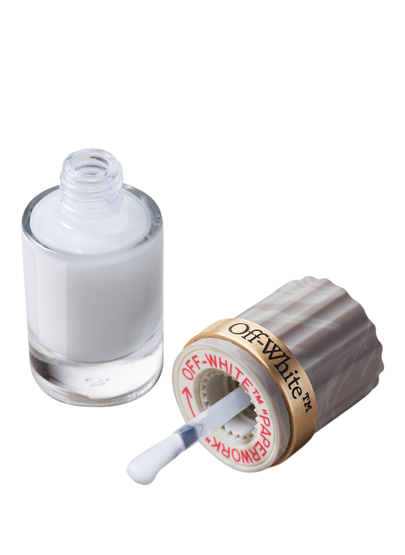 Off-White Beauty COLOR MATTER: DECODE ODD, Farbe: WHITE CRACKED ENAMEL (Bild 1)