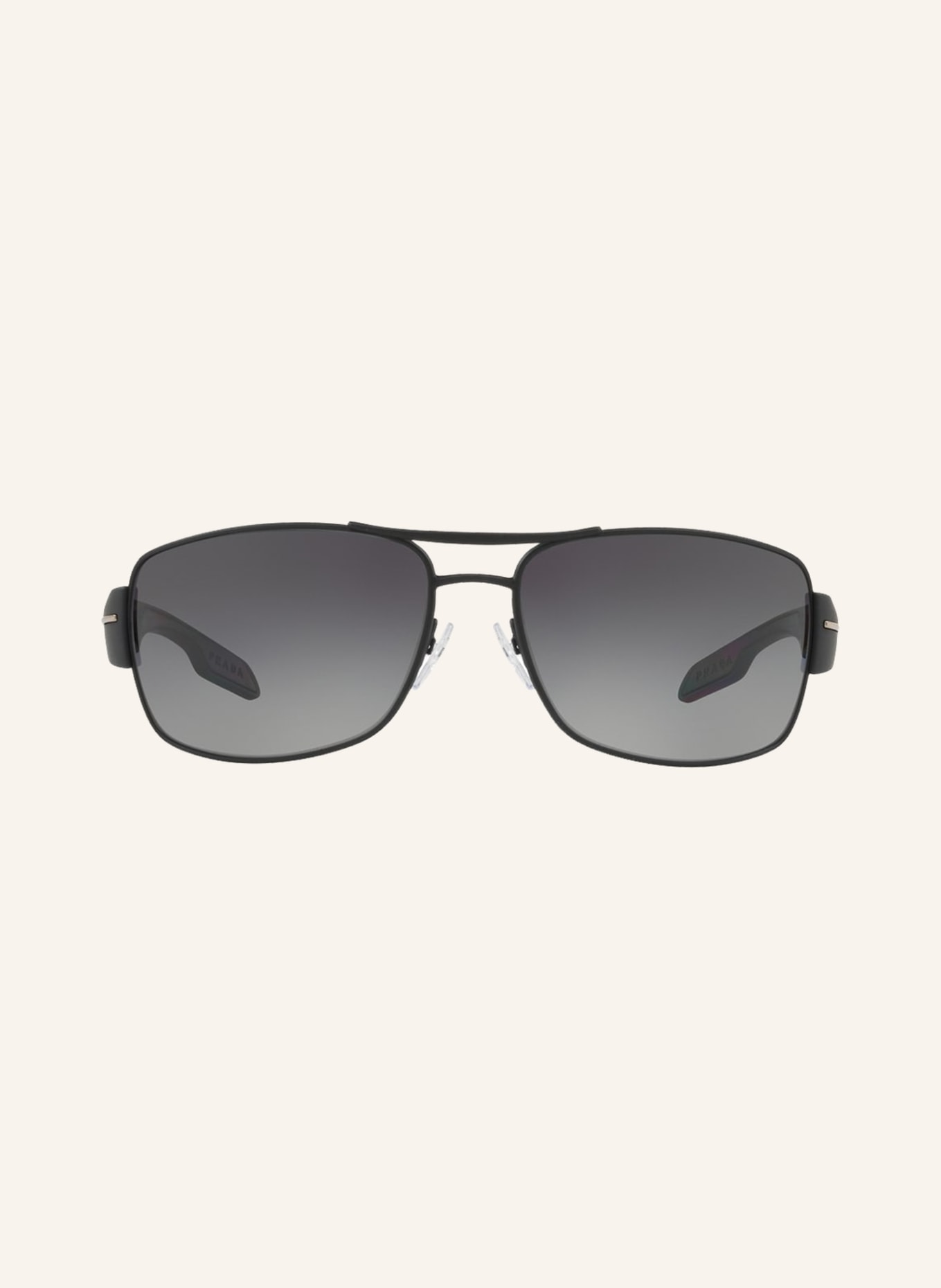 PRADA LINEA ROSSA Sunglasses PS 53NS, Color: DG05W1 - BLACK/DARK GRAY GRADIENT (Image 2)