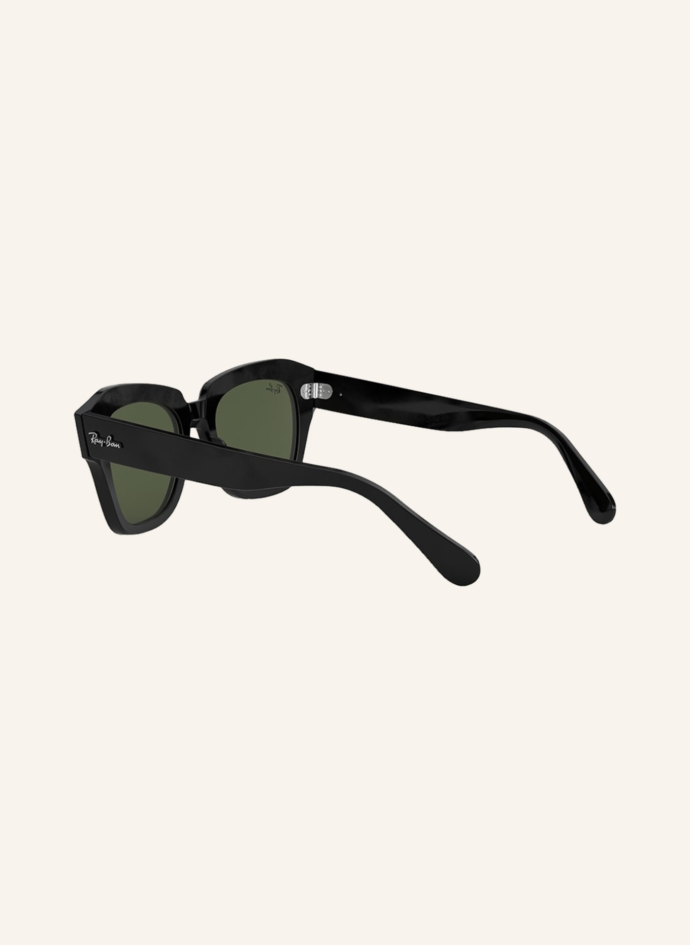 Ray-Ban Sunglasses RB2186, Color: 901/31 - BLACK/ GREEN (Image 4)