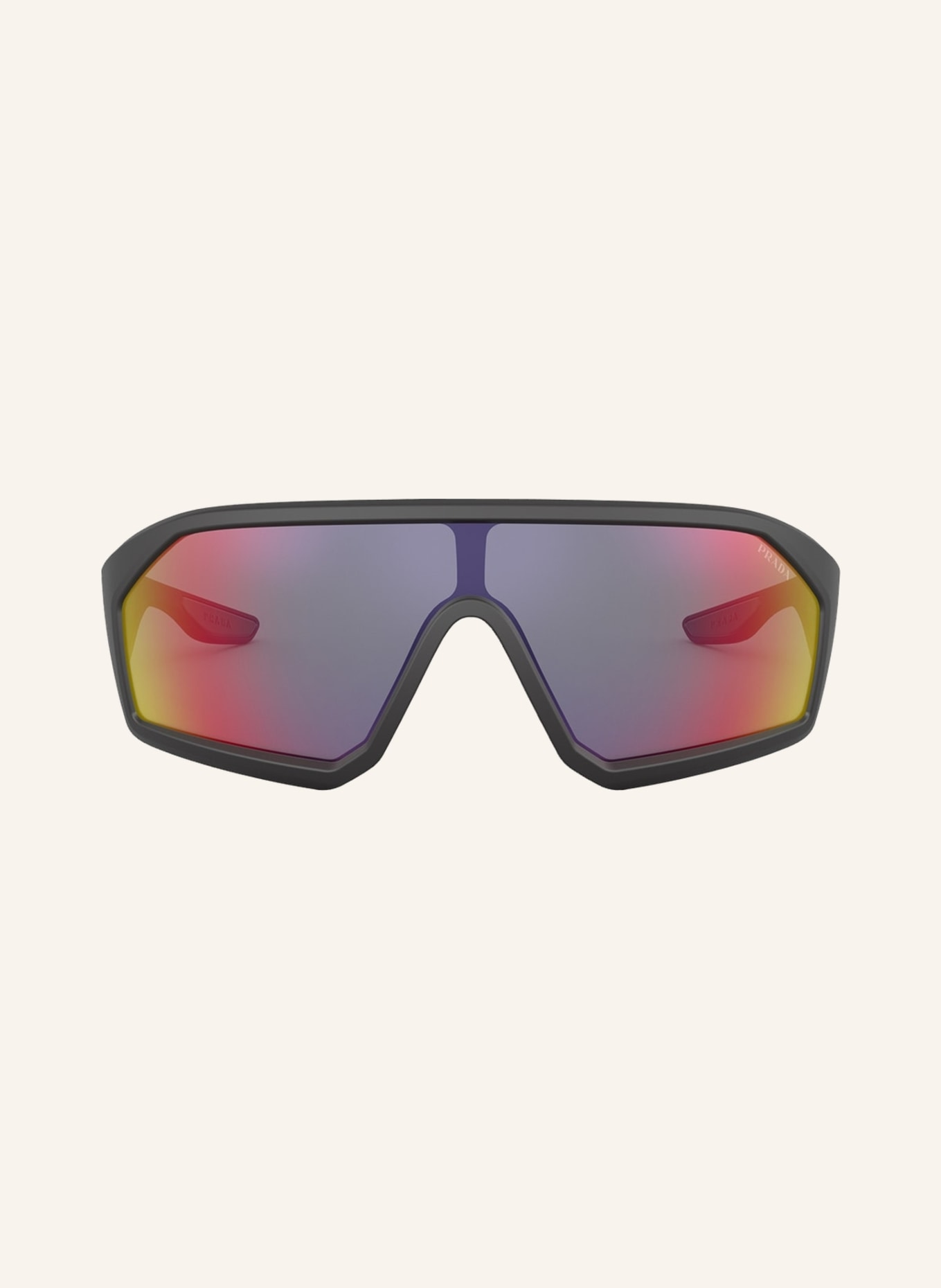 PRADA Sonnenbrille PS 03VS, Farbe: 1BO9Q1 - SCHWARZ/ GRAU (Bild 2)