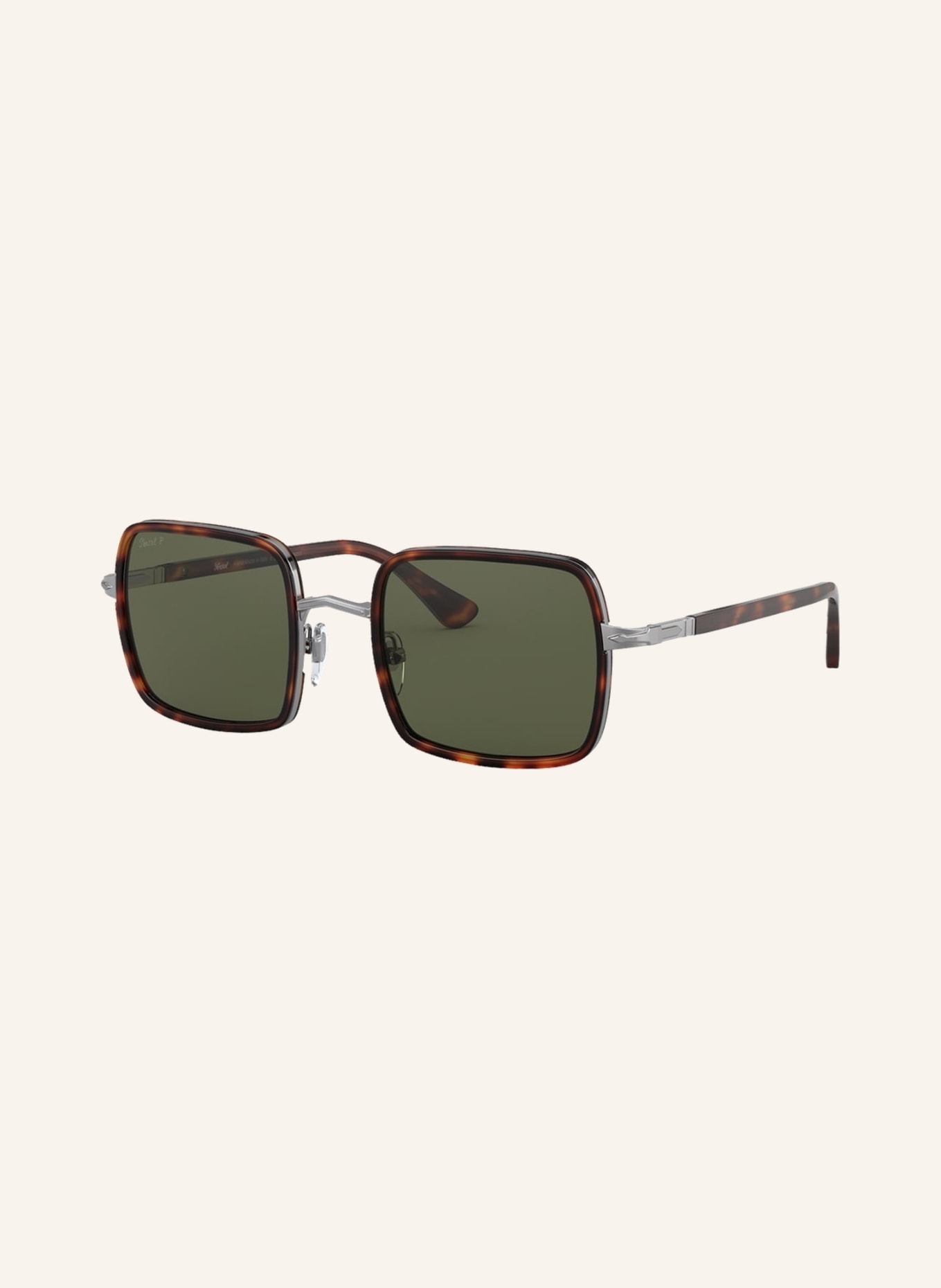 Persol Sunglasses PO2475S, Color: 513/58 - HAVANA/GREEN POLARIZED (Image 1)