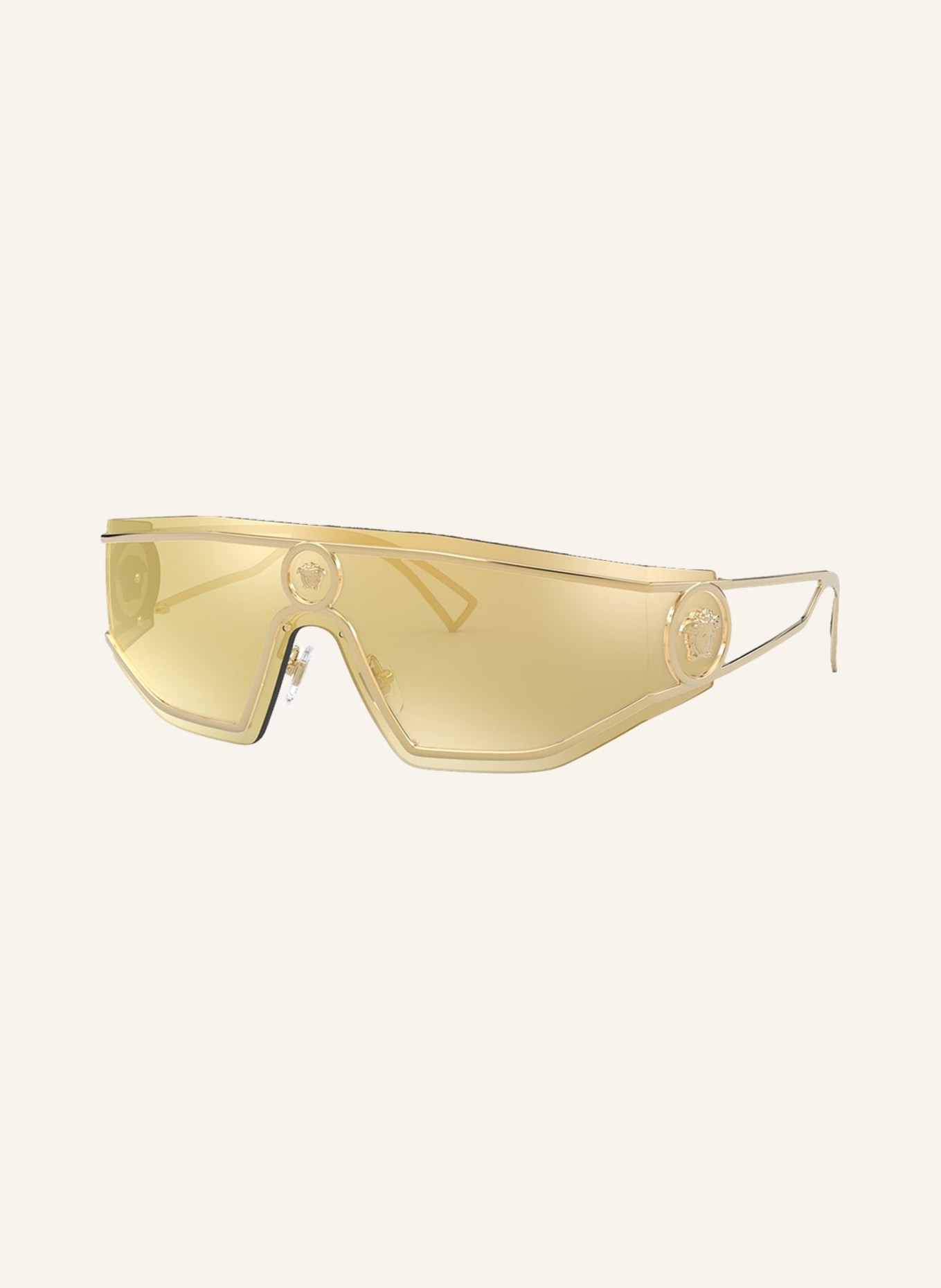 VERSACE Sunglasses VE2226, Color: 10027P-GOLD/ GOLD (Image 1)