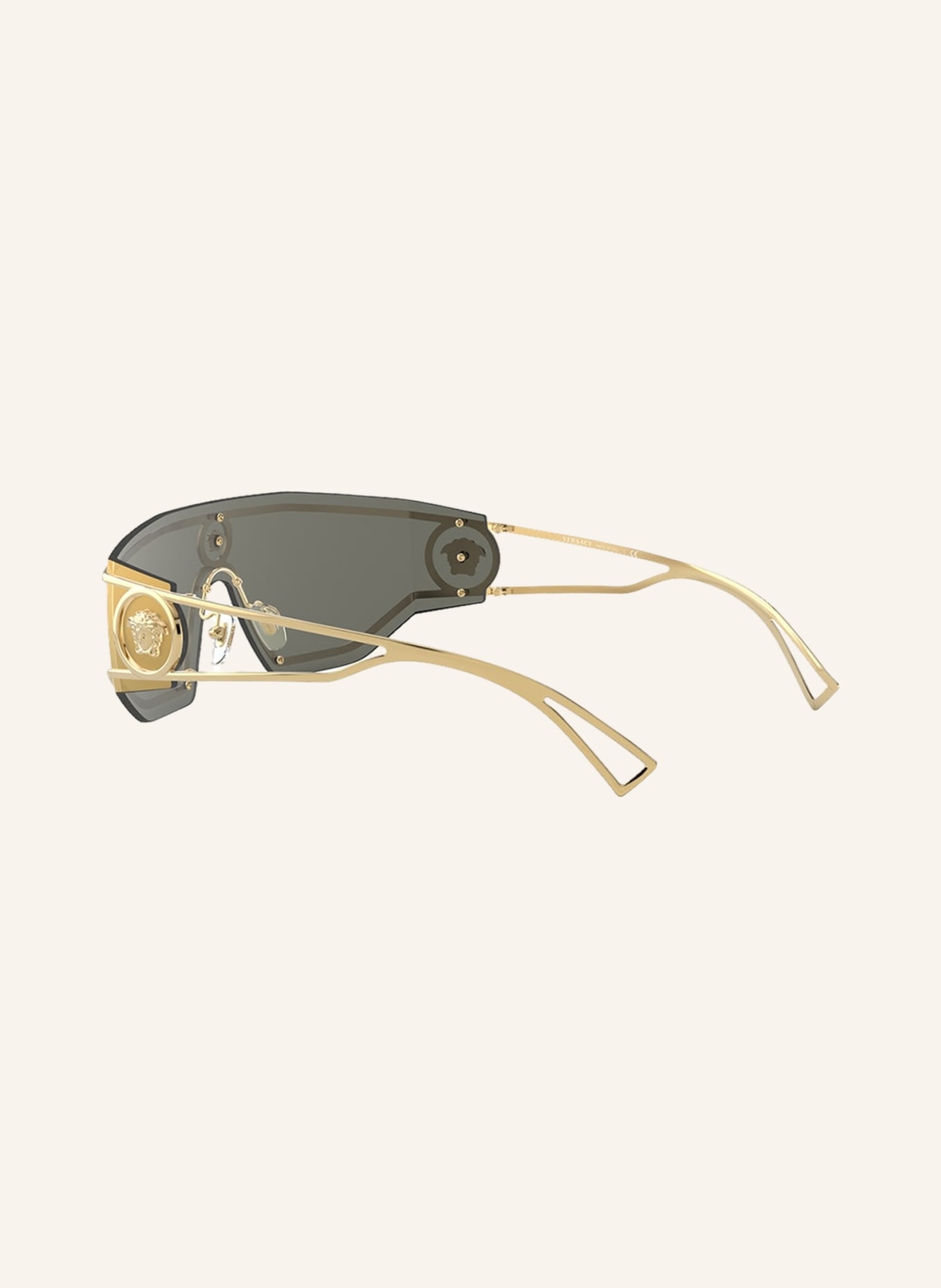 VERSACE Sunglasses VE2226, Color: 10027P-GOLD/ GOLD (Image 4)