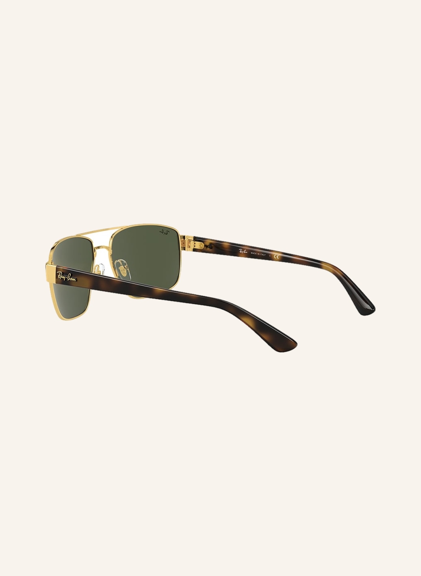 Ray-Ban Sunglasses RB3663, Color: 001/31 - GOLD/GREEN (Image 4)