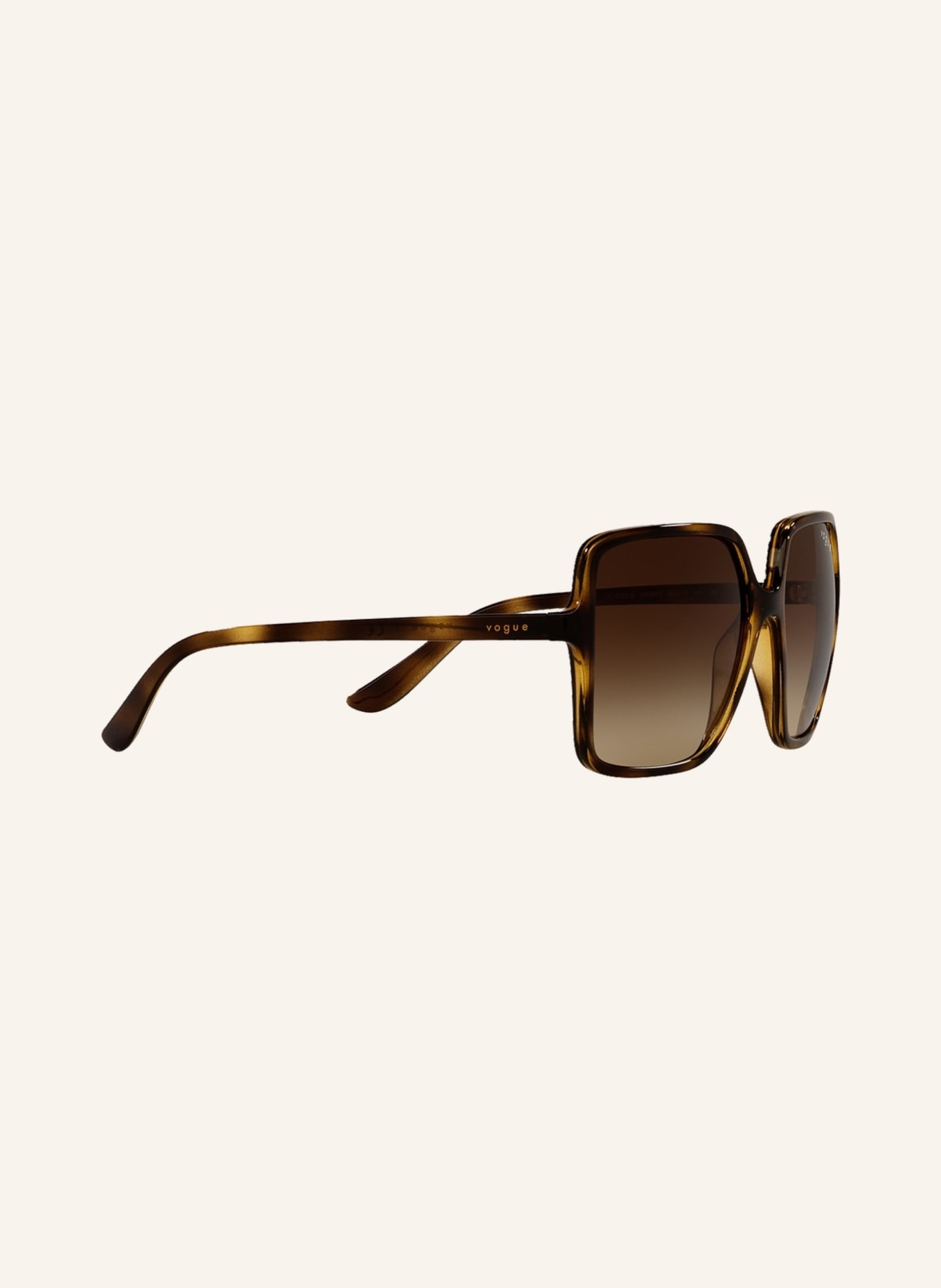VOGUE Sunglasses VO5352S, Color: W65613 HAVANA/ BROWN GRADIENT (Image 3)