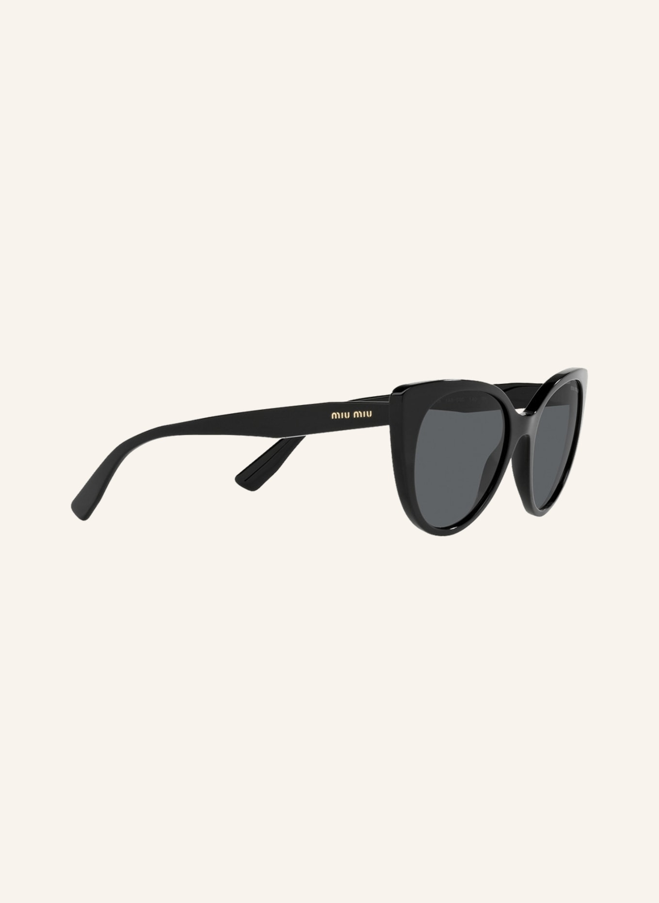 MIU MIU Sunglasses MU 04XS, Color: 1AB5S0 - BLACK/DARK GRAY (Image 3)