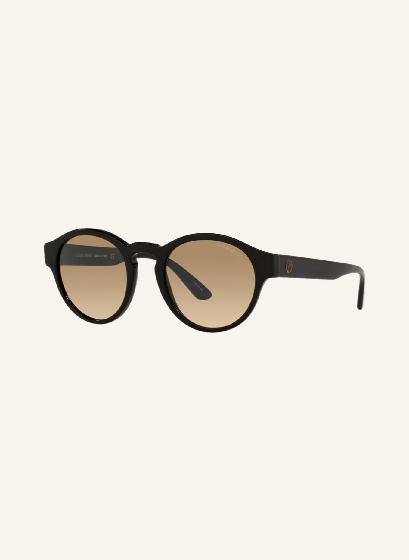 EMPORIO ARMANI Sunglasses AR8146, Color: 5875Q4 - BLACK/BROWN GRADIENT (Image 1)