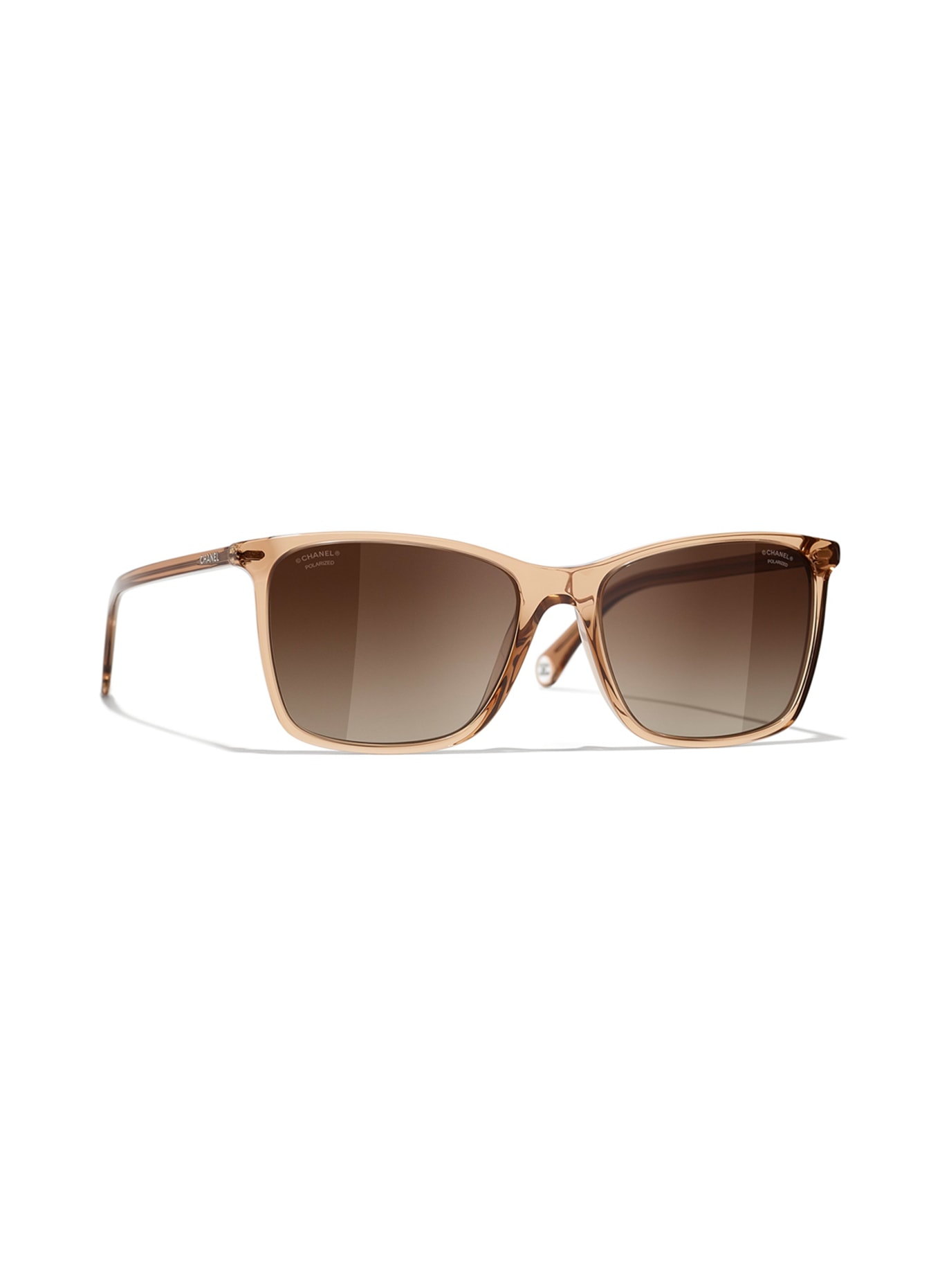 CHANEL Square sunglasses, Color: BROWN/BROWN GRADIENT (Image 1)
