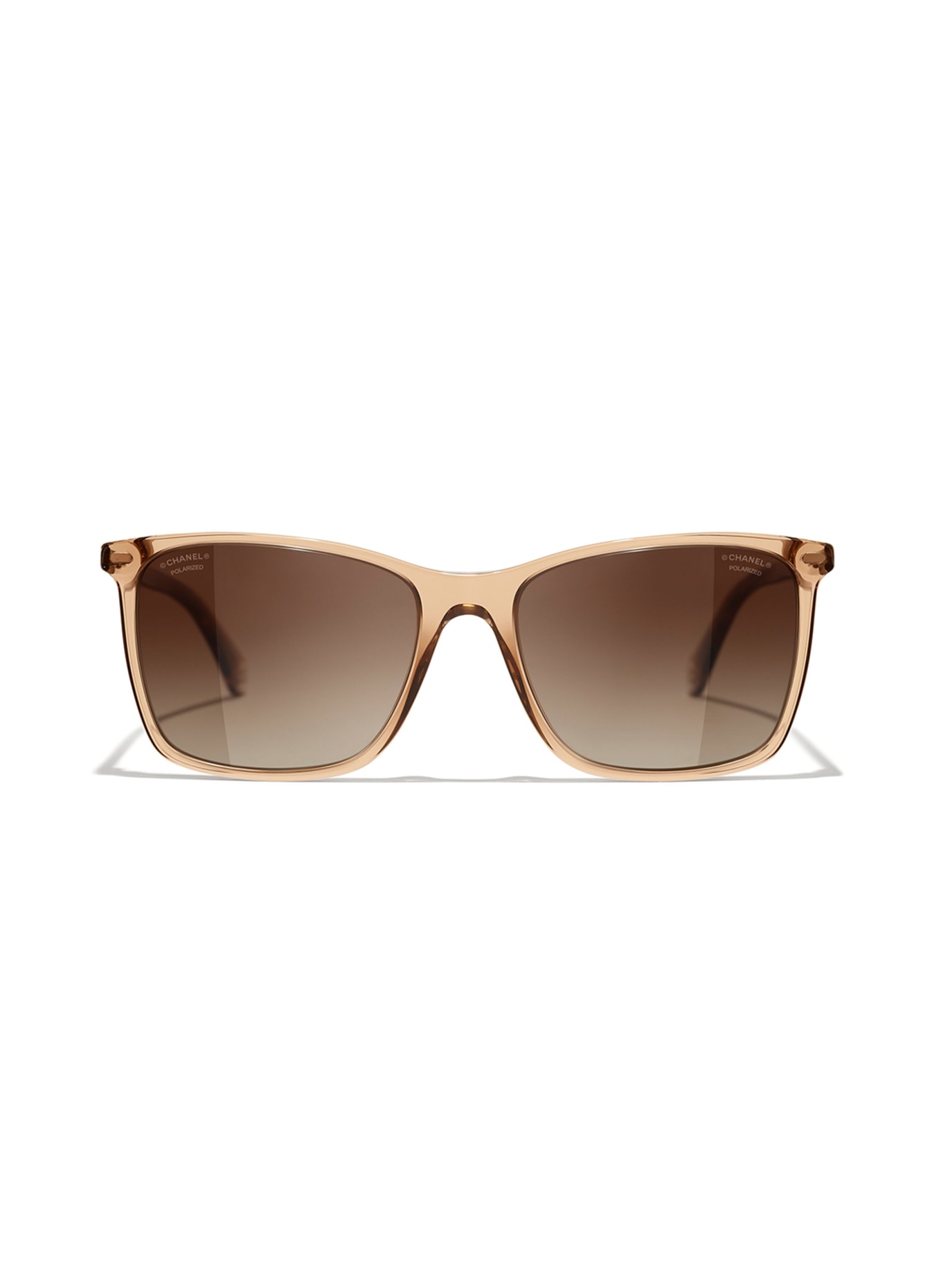 CHANEL Square sunglasses, Color: BROWN/BROWN GRADIENT (Image 2)