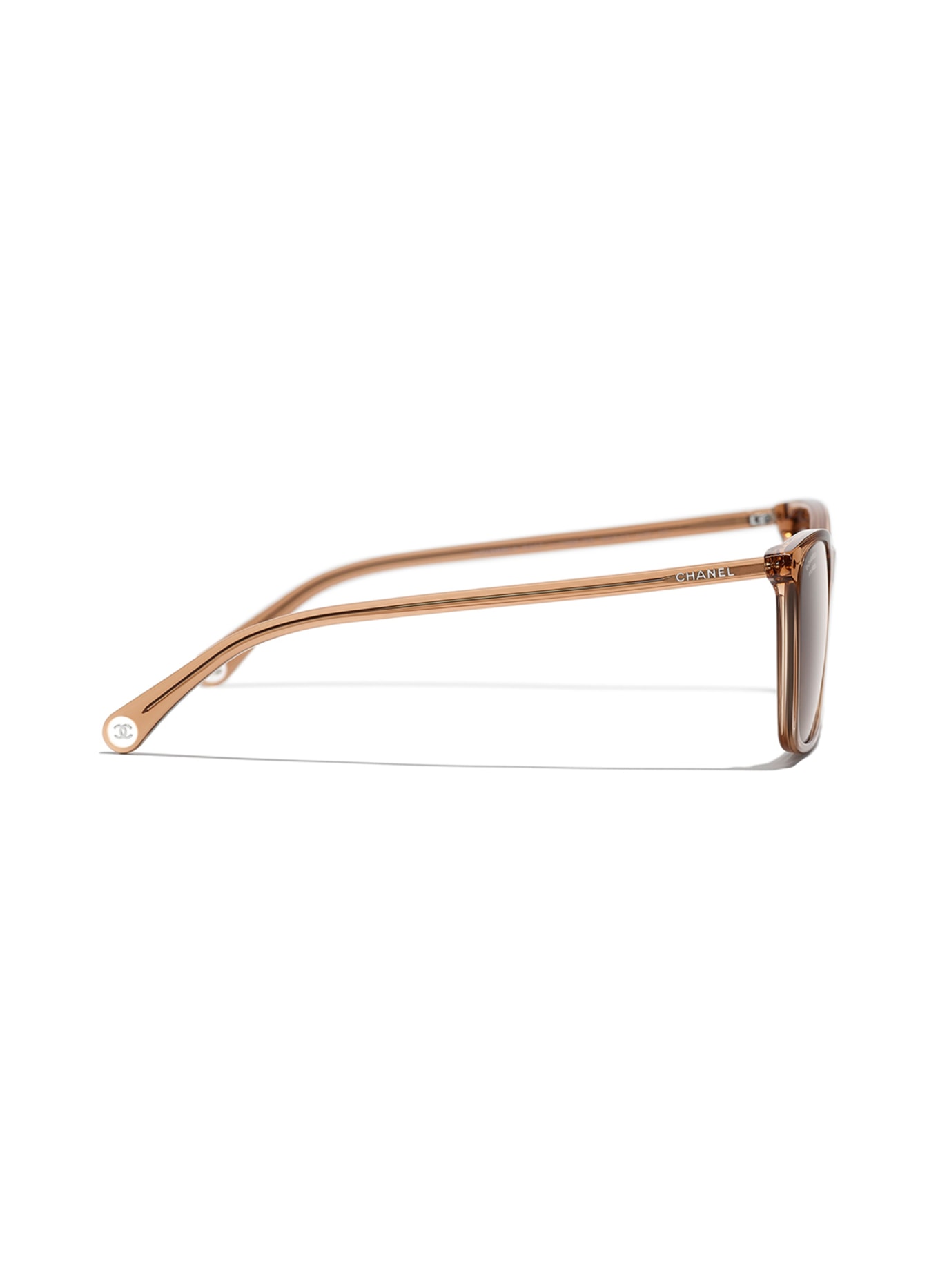 CHANEL Square sunglasses, Color: BROWN/BROWN GRADIENT (Image 3)