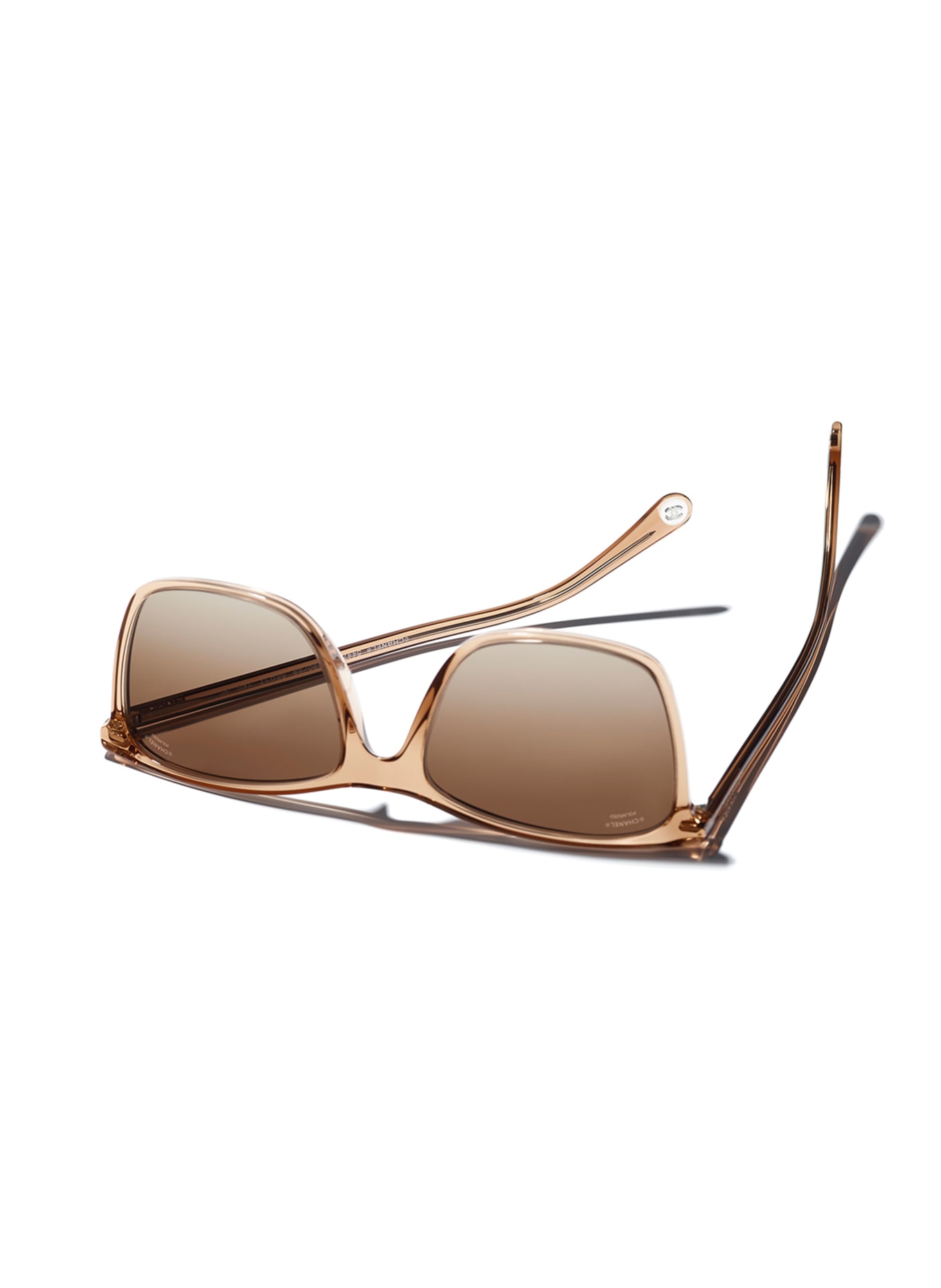 CHANEL Square sunglasses, Color: BROWN/BROWN GRADIENT (Image 4)