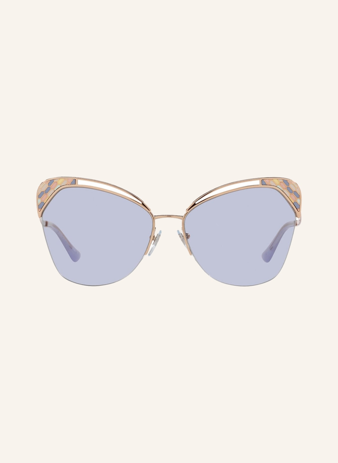 BVLGARI Sunglasses BV6161, Color: 20141A - GOLD/PURPLE (Image 2)