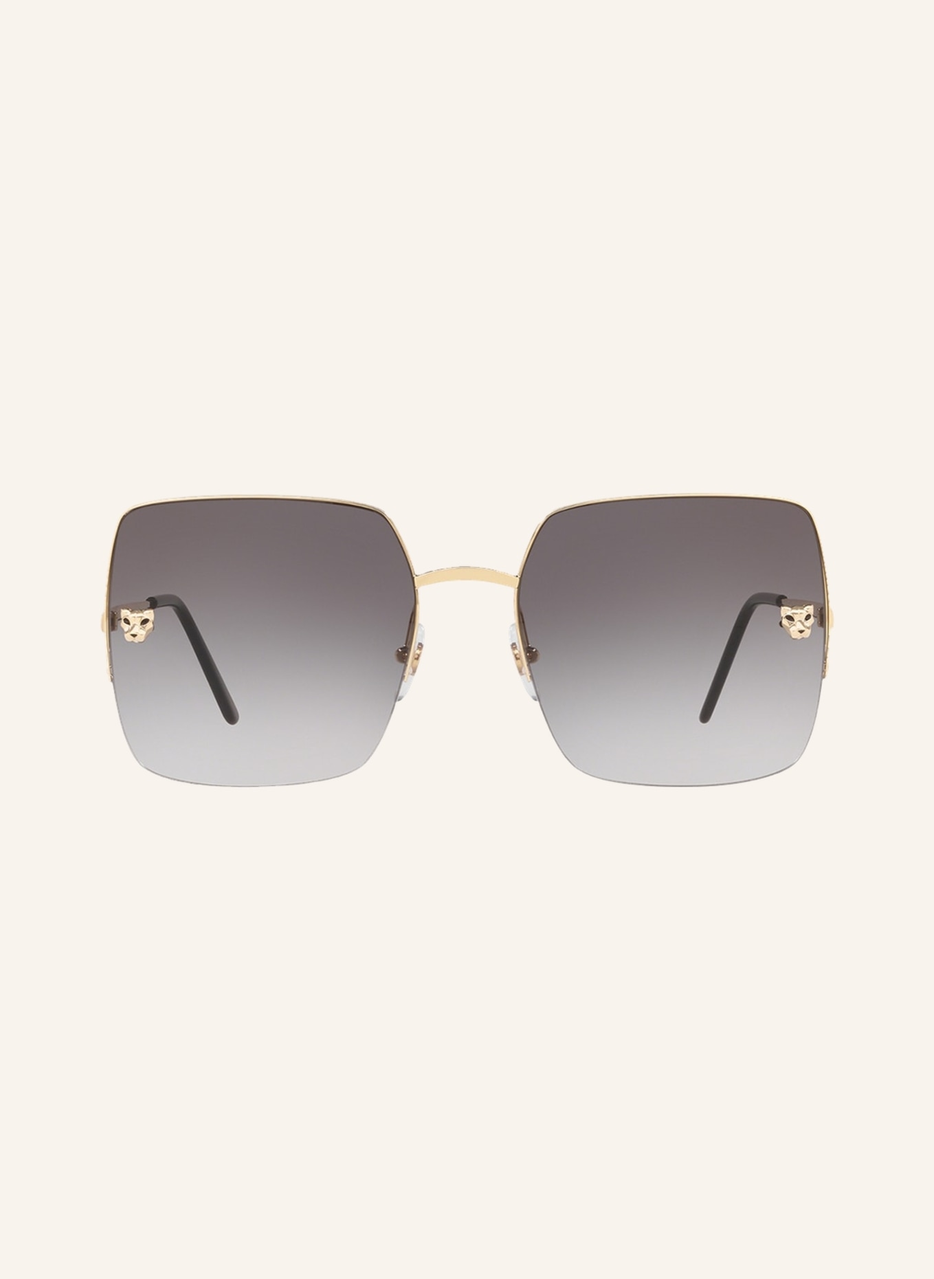 Cartier Sunglasses CT0121S, Color: 59 - GOLD/ GRAY GRADIENT (Image 2)
