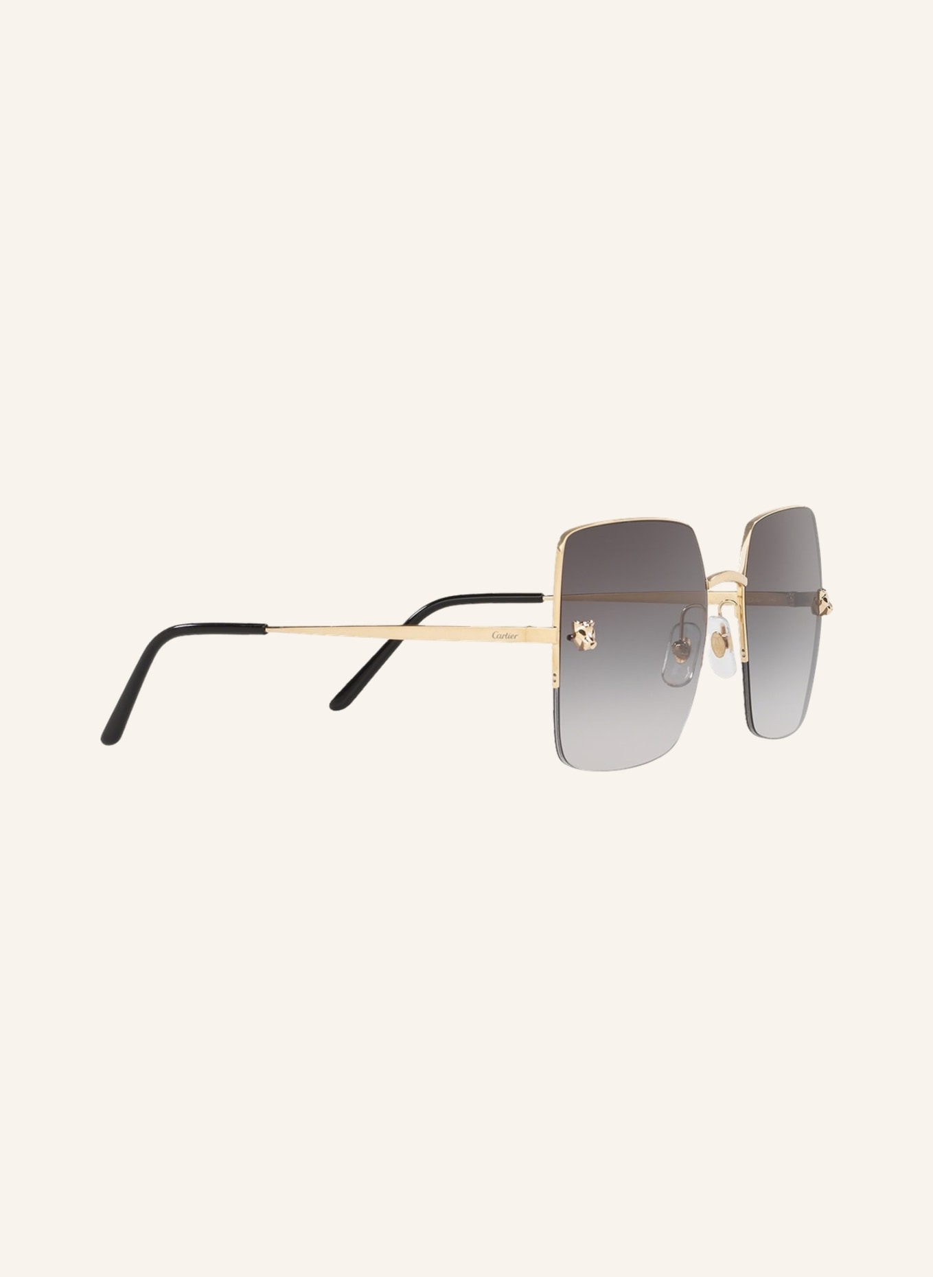 Cartier Sunglasses CT0121S, Color: 59 - GOLD/ GRAY GRADIENT (Image 3)