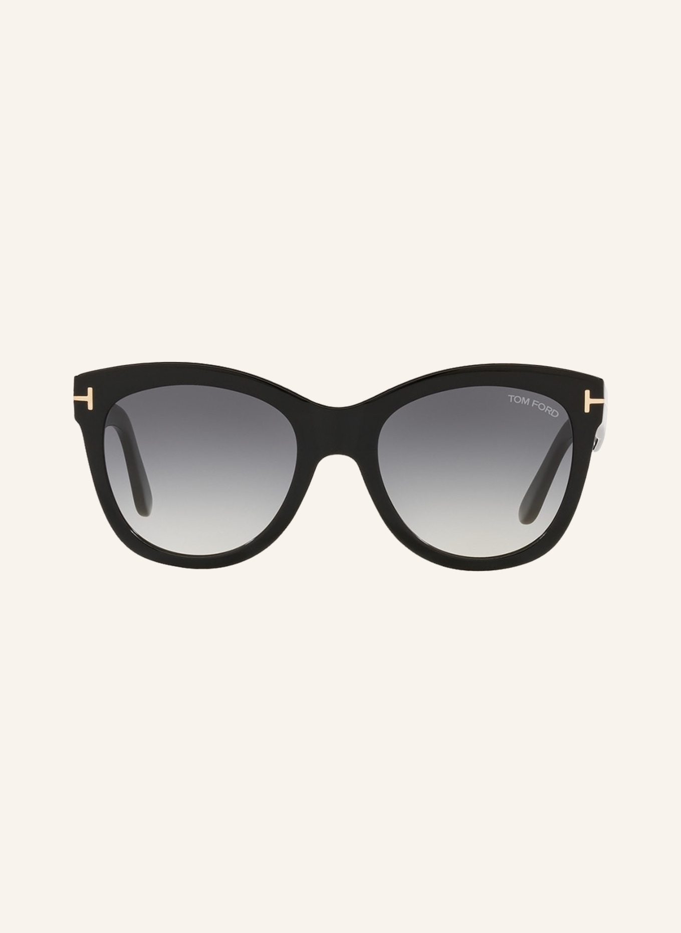 TOM FORD Sunglasses FT0870 WALLACE, Color: 1330L3 - BLACK/ GRAY GRADIENT (Image 2)