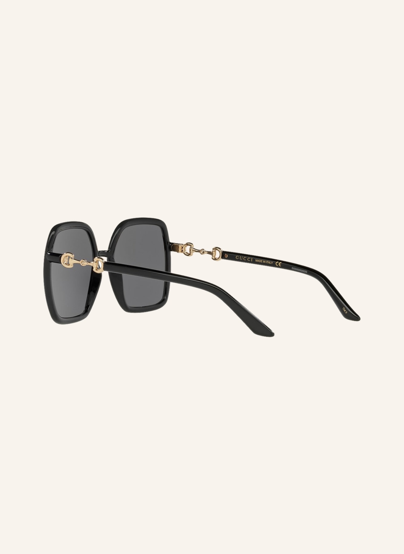 GUCCI Sunglasses GG0890S, Color: 1100L1 - BLACK/ GRAY (Image 4)