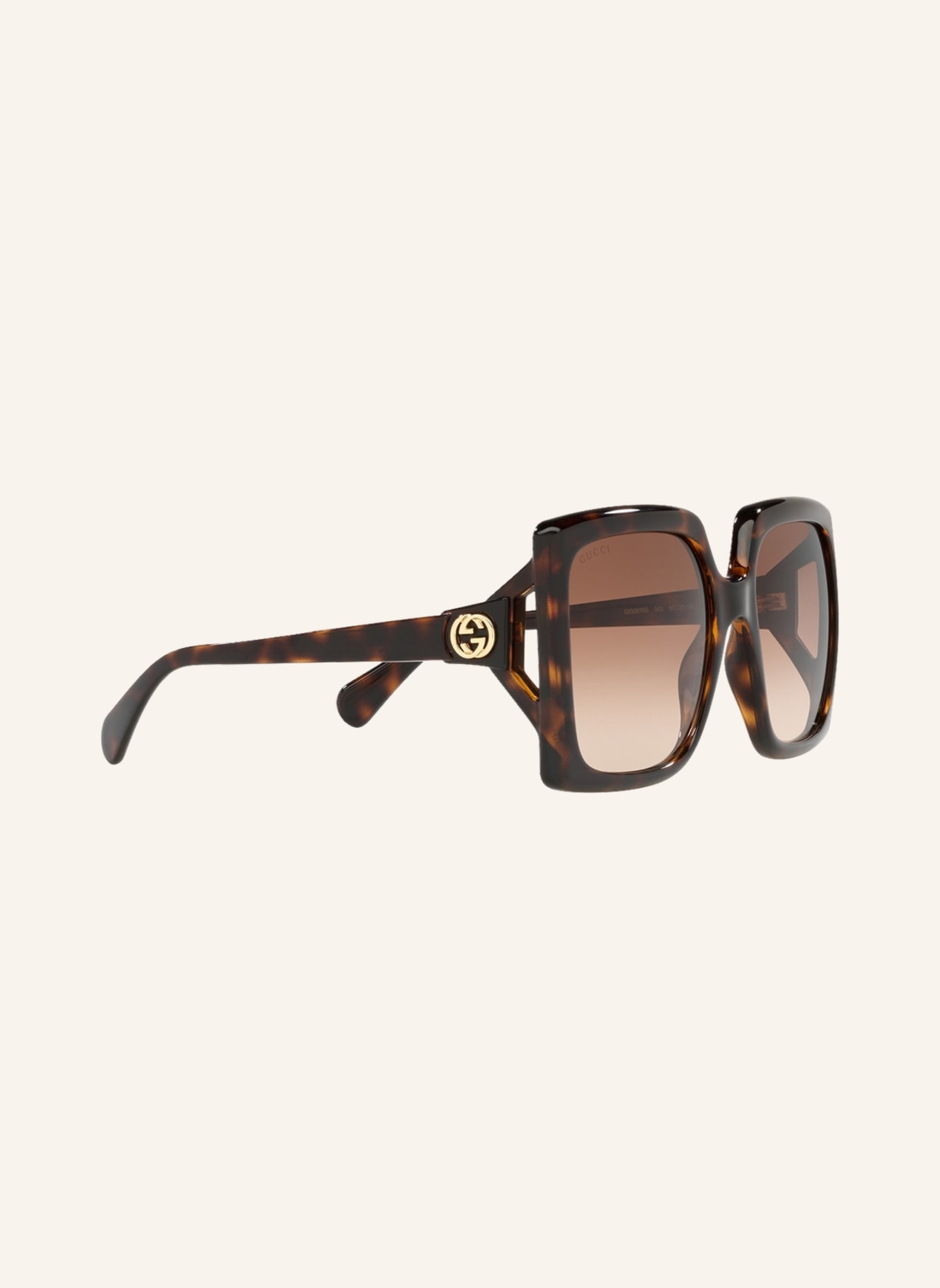 GUCCI Sunglasses GG0876S, Color: 4402D1 - HAVANA/BROWN GRADIENT (Image 3)