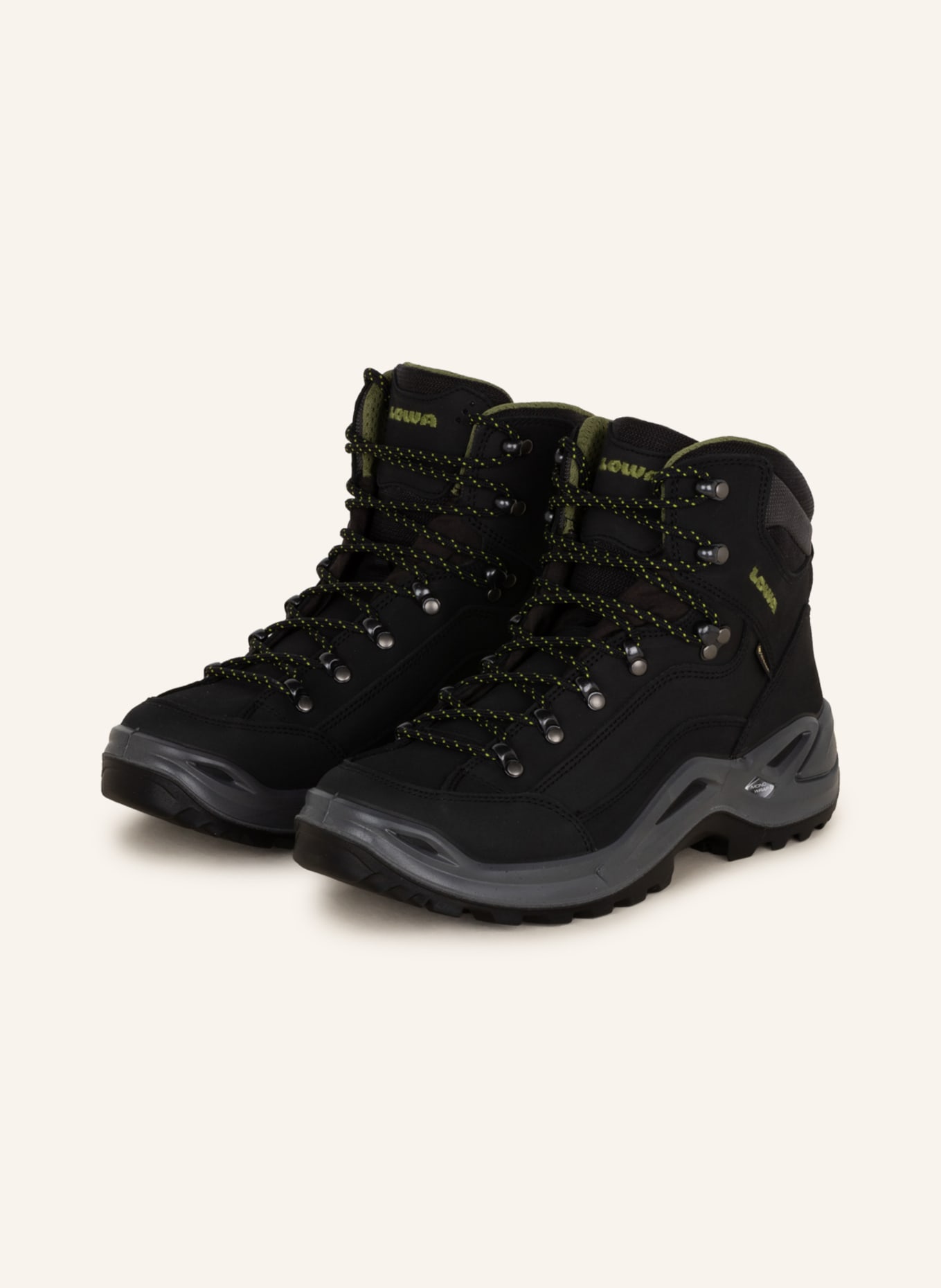 LOWA Multifunctional shoes RENEGADE GTX MID, Color: BLACK (Image 1)