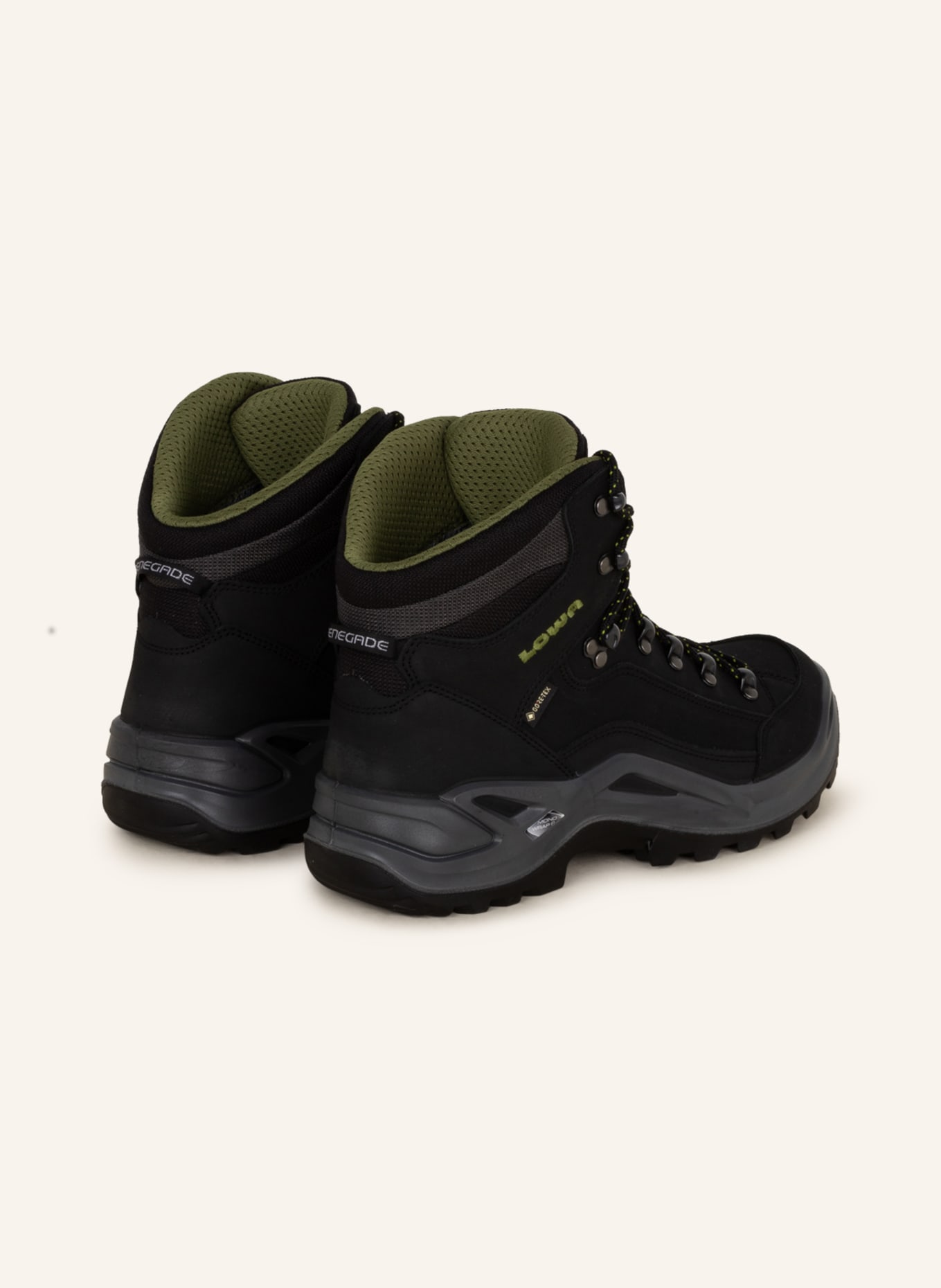 LOWA Multifunctional shoes RENEGADE GTX MID, Color: BLACK (Image 2)