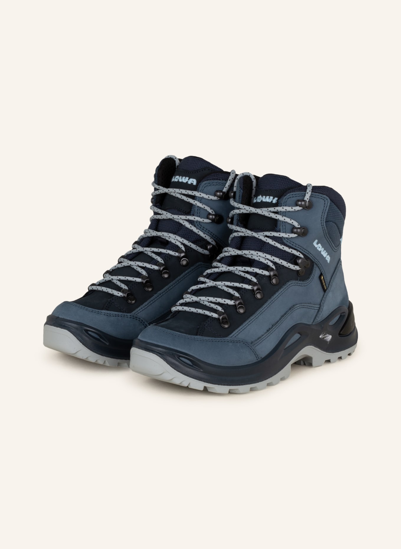 LOWA Outdoor-Schuhe RENEGADE GTX MID: BLAUGRAU