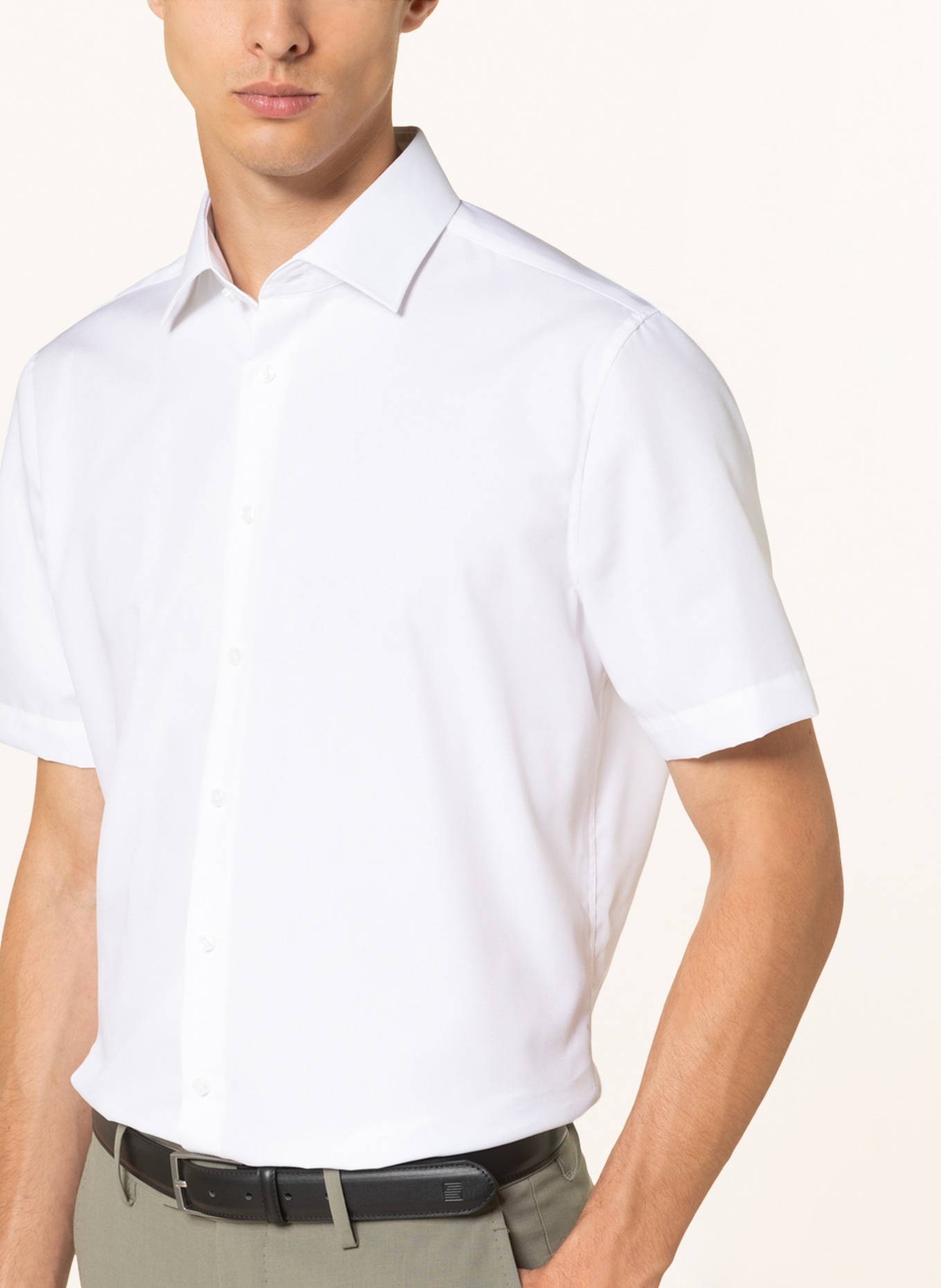 seidensticker Kurzarm-Hemd CRAIG Slim Fit, Farbe: WEISS (Bild 5)