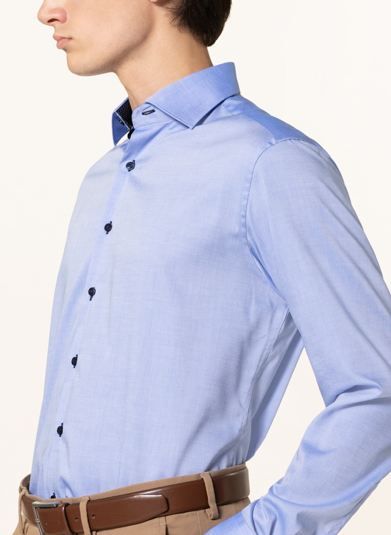 ETERNA Košile Modern Fit, Barva: TMAVĚ MODRÁ (Obrázek 4)