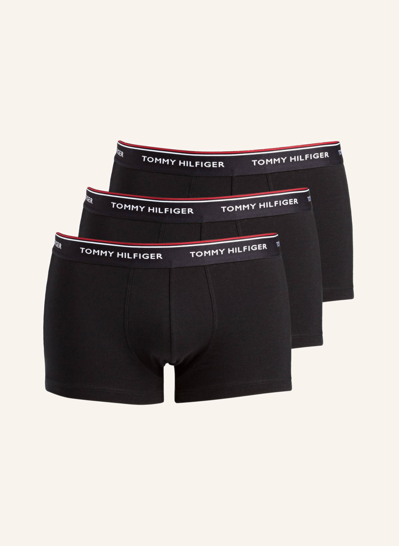 TOMMY HILFIGER 3-pack boxer shorts, Color: BLACK (Image 1)