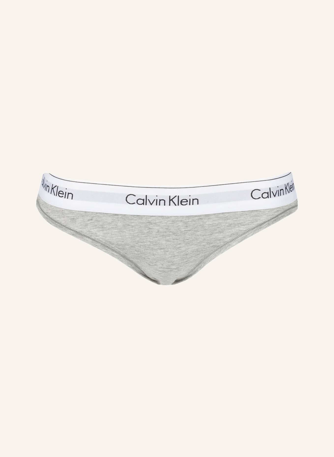 Calvin Klein Figi MODERN COTTON, Kolor: SZARY MELANŻOWY (Obrazek 1)