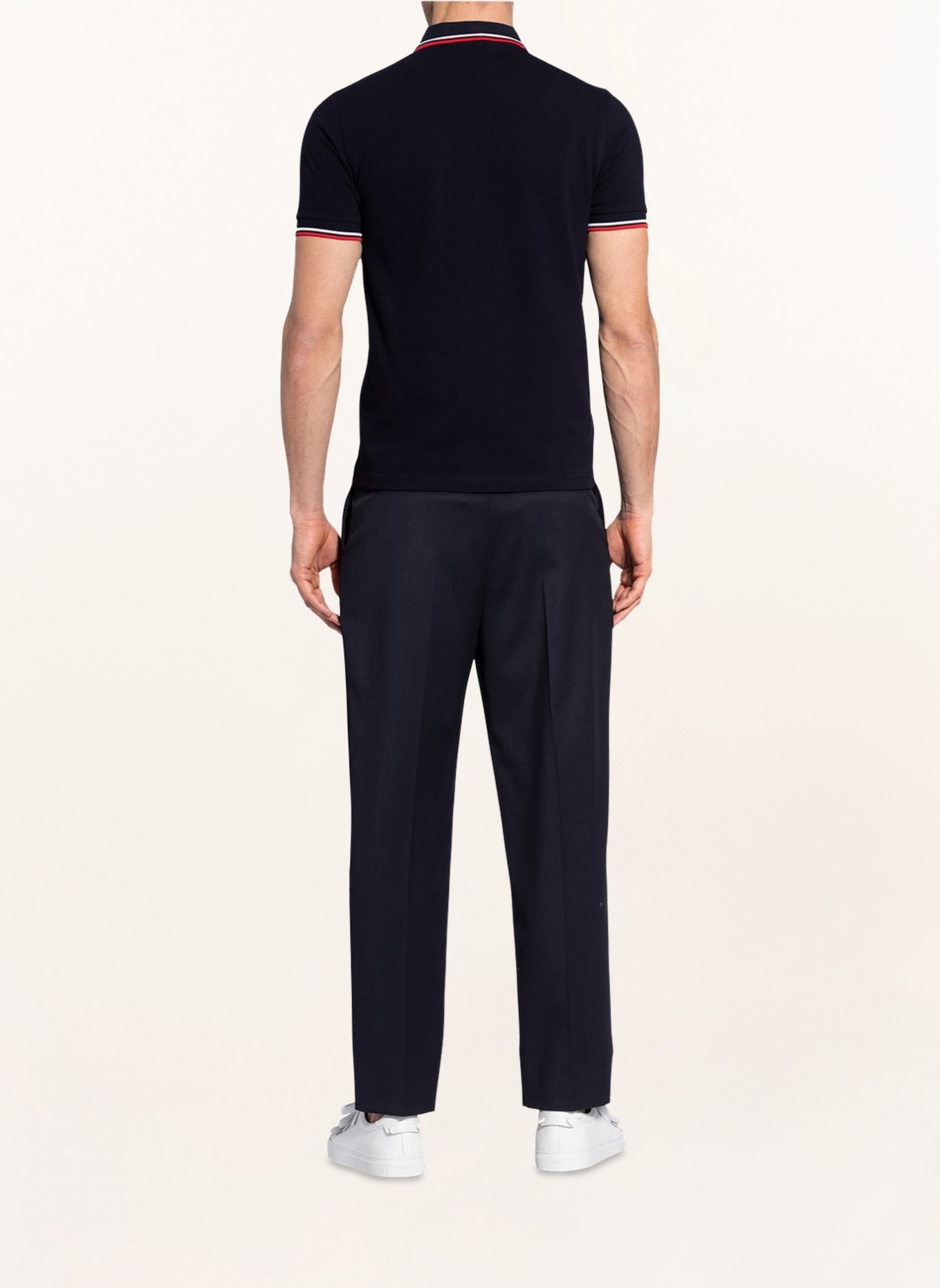 FRED PERRY Piqué-Poloshirt M3600 Straight Fit, Farbe: DUNKELBLAU (Bild 4)