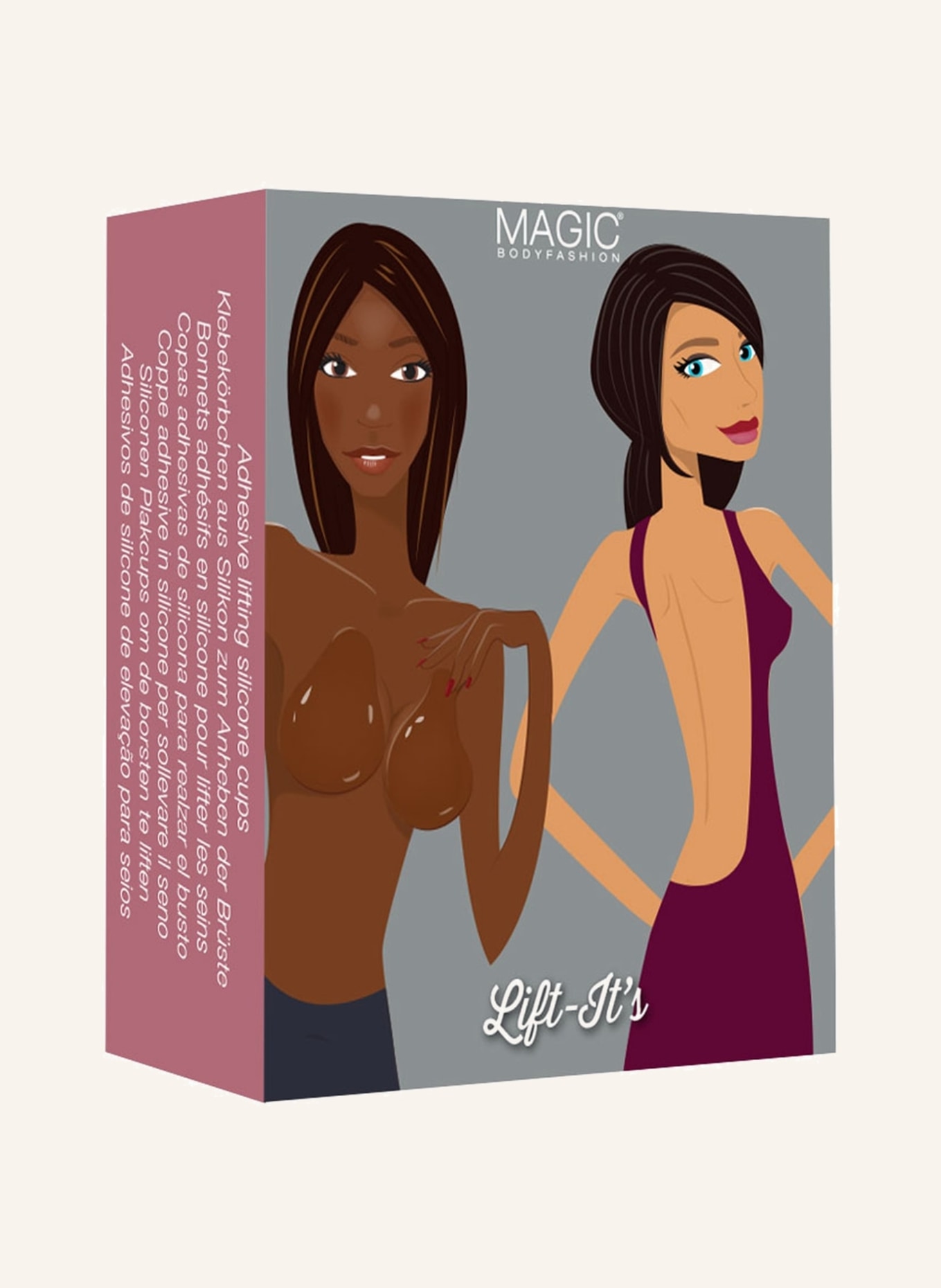 MAGIC Bodyfashion Brust-Tapes LIFT-ITS, Farbe: NUDE (Bild 2)