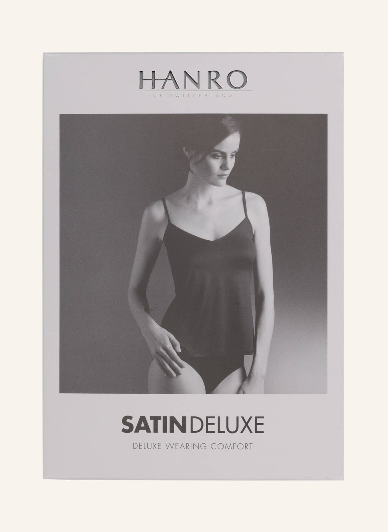 HANRO Satin top SATIN DELUXE, Color: OFFWHITE (Image 4)