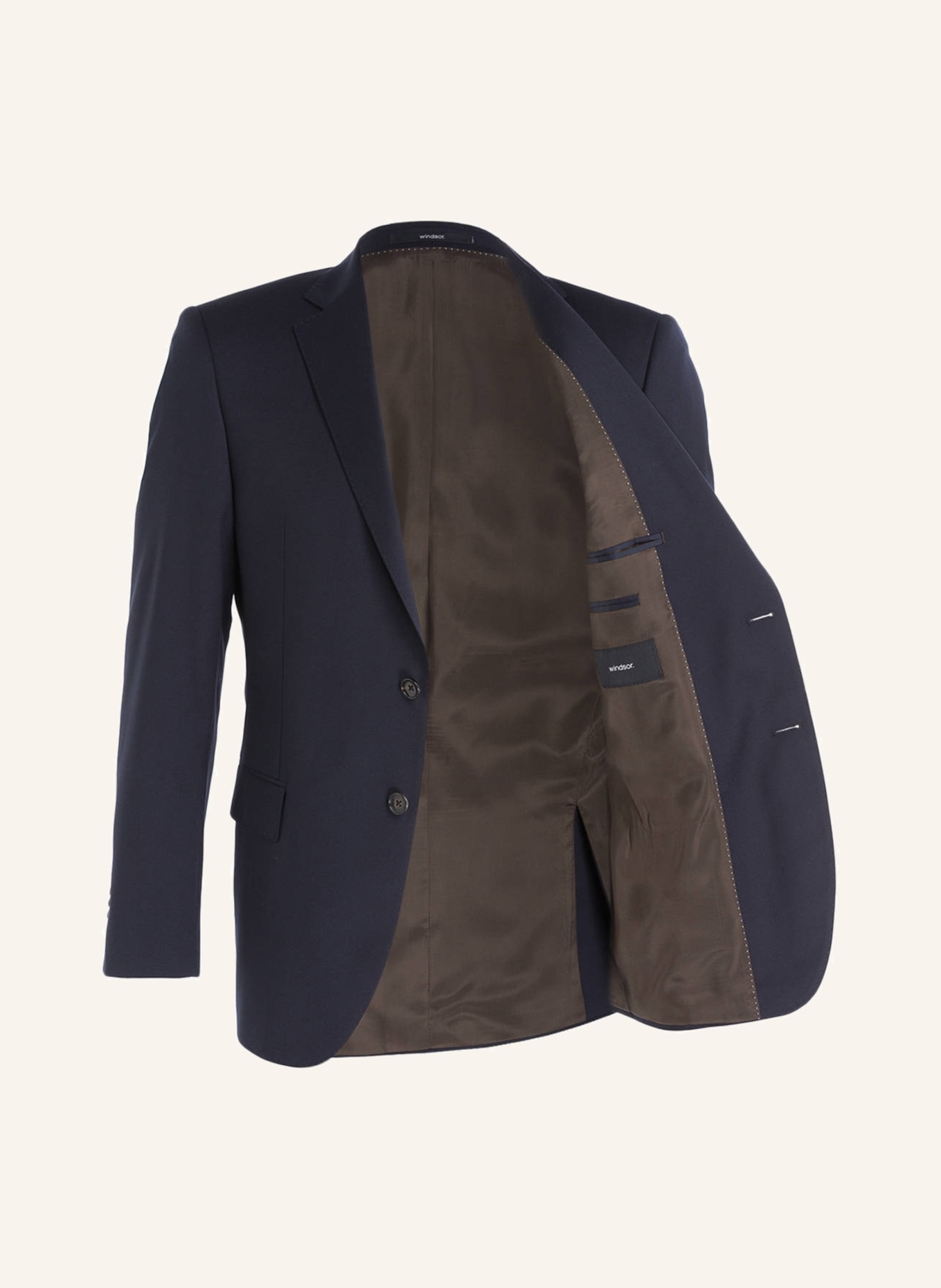 windsor. Suit jacket SERA shaped fit, Color: 120 NAVY (Image 4)