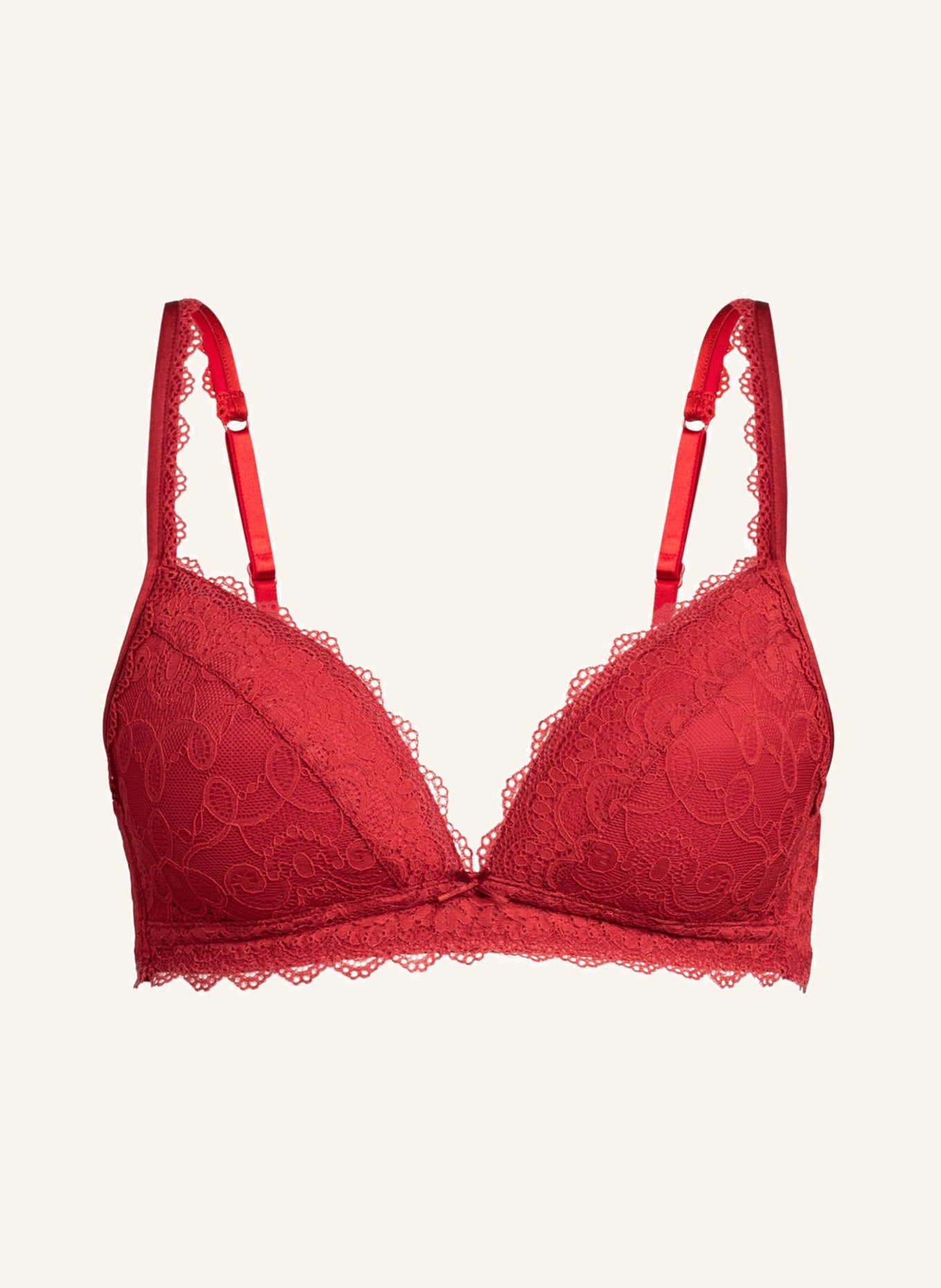 mey Triangle bra series AMOROUS, Color: RED (Image 1)