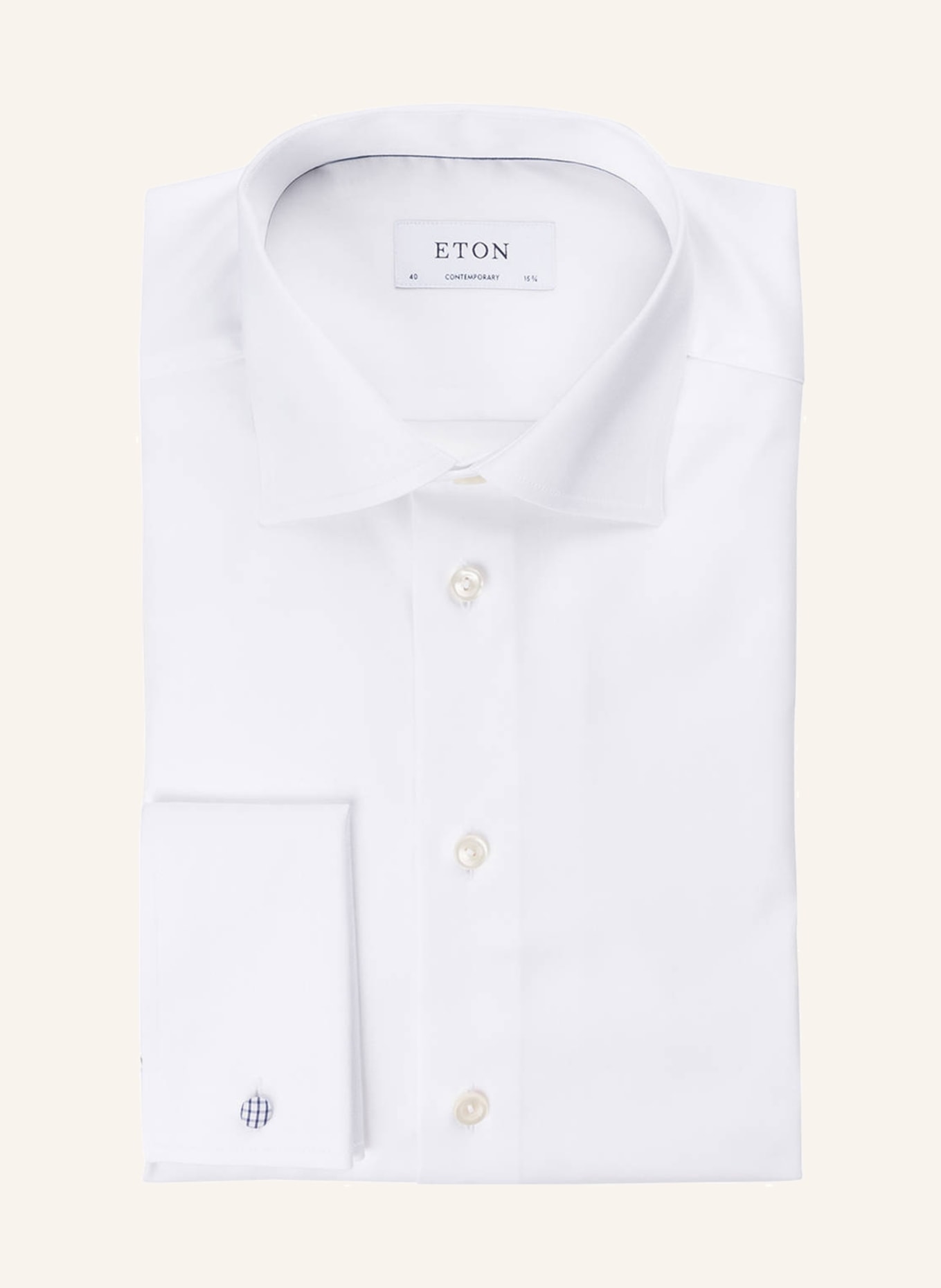 ETON Shirt RED Contemporary Fit, Color: WHITE (Image 1)