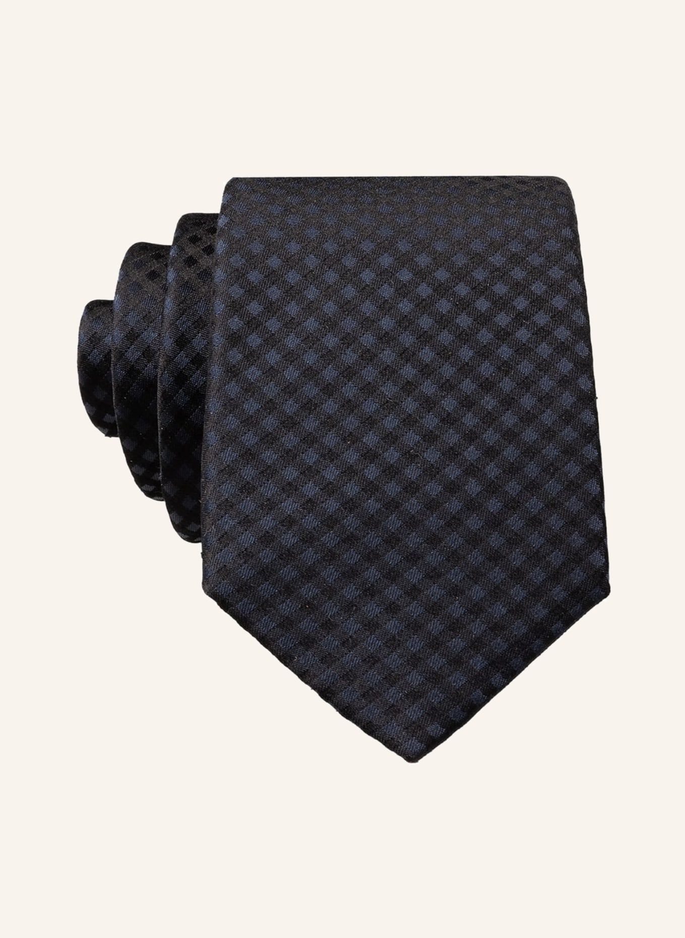 PAUL Tie, Color: BLACK/ DARK BLUE (Image 1)
