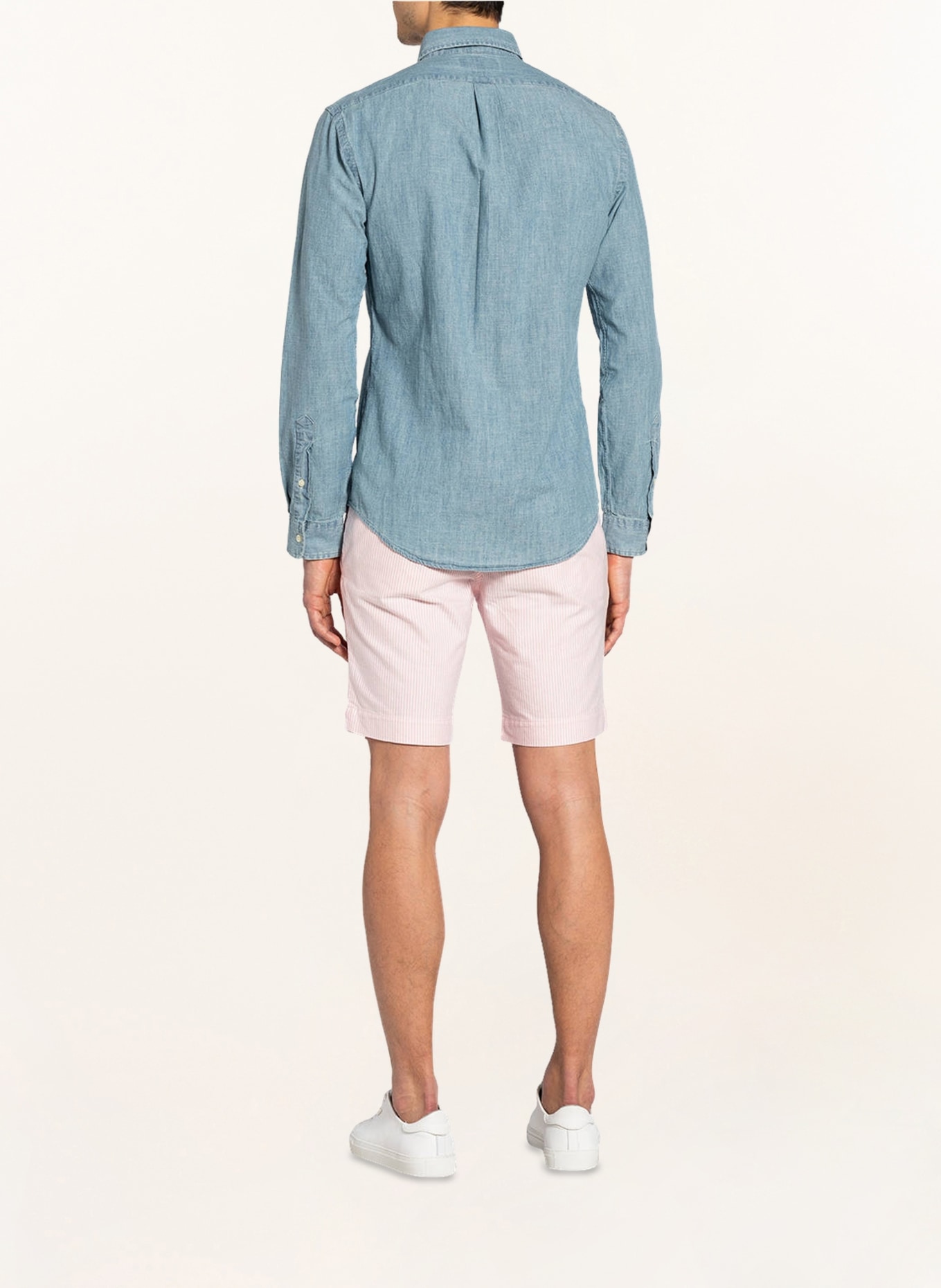 POLO RALPH LAUREN Koszula jeansowa slim fit, Kolor: JASNONIEBIESKI (Obrazek 3)