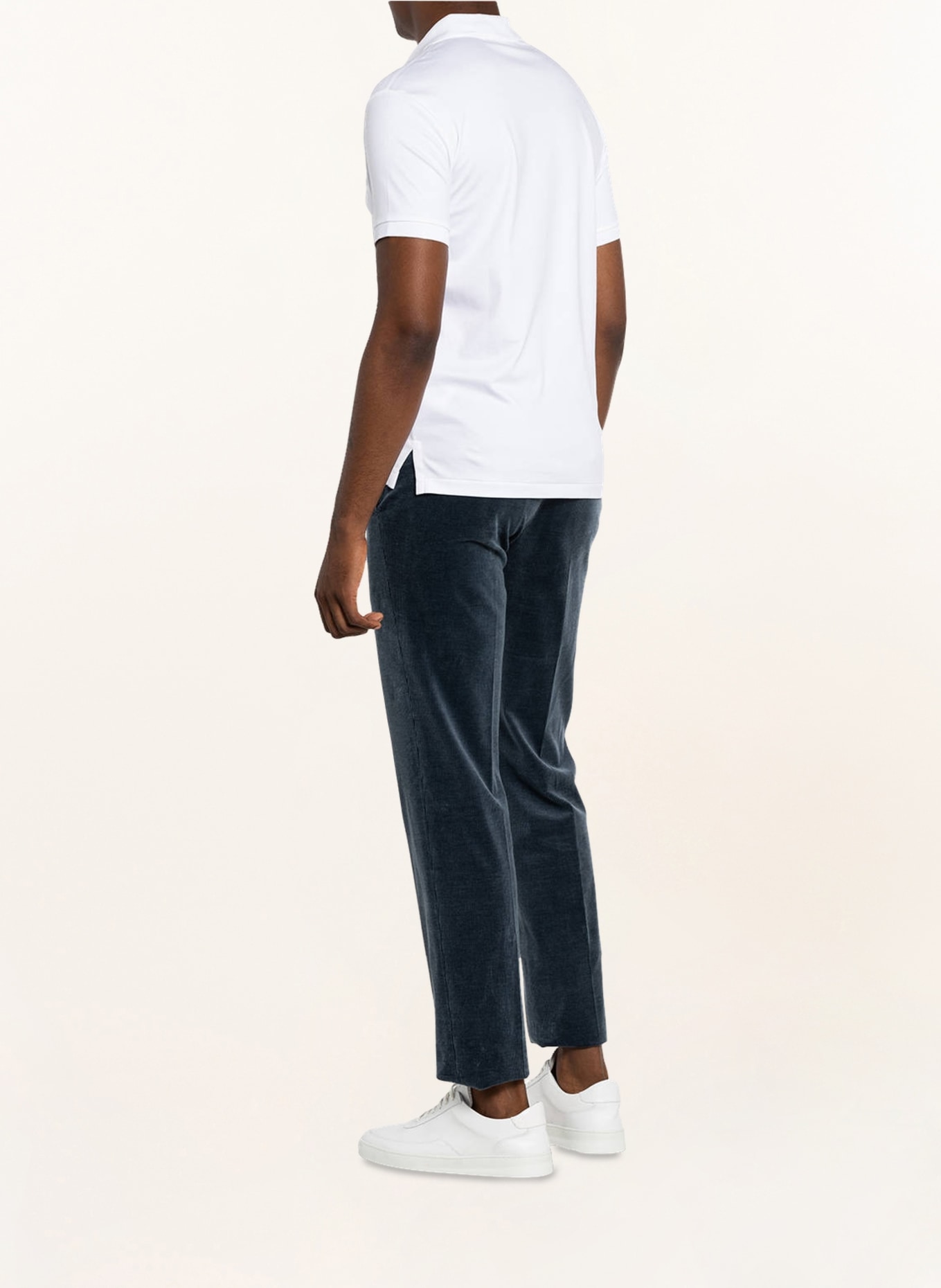 POLO RALPH LAUREN Jersey-Poloshirt Slim Fit, Farbe: CREME (Bild 3)
