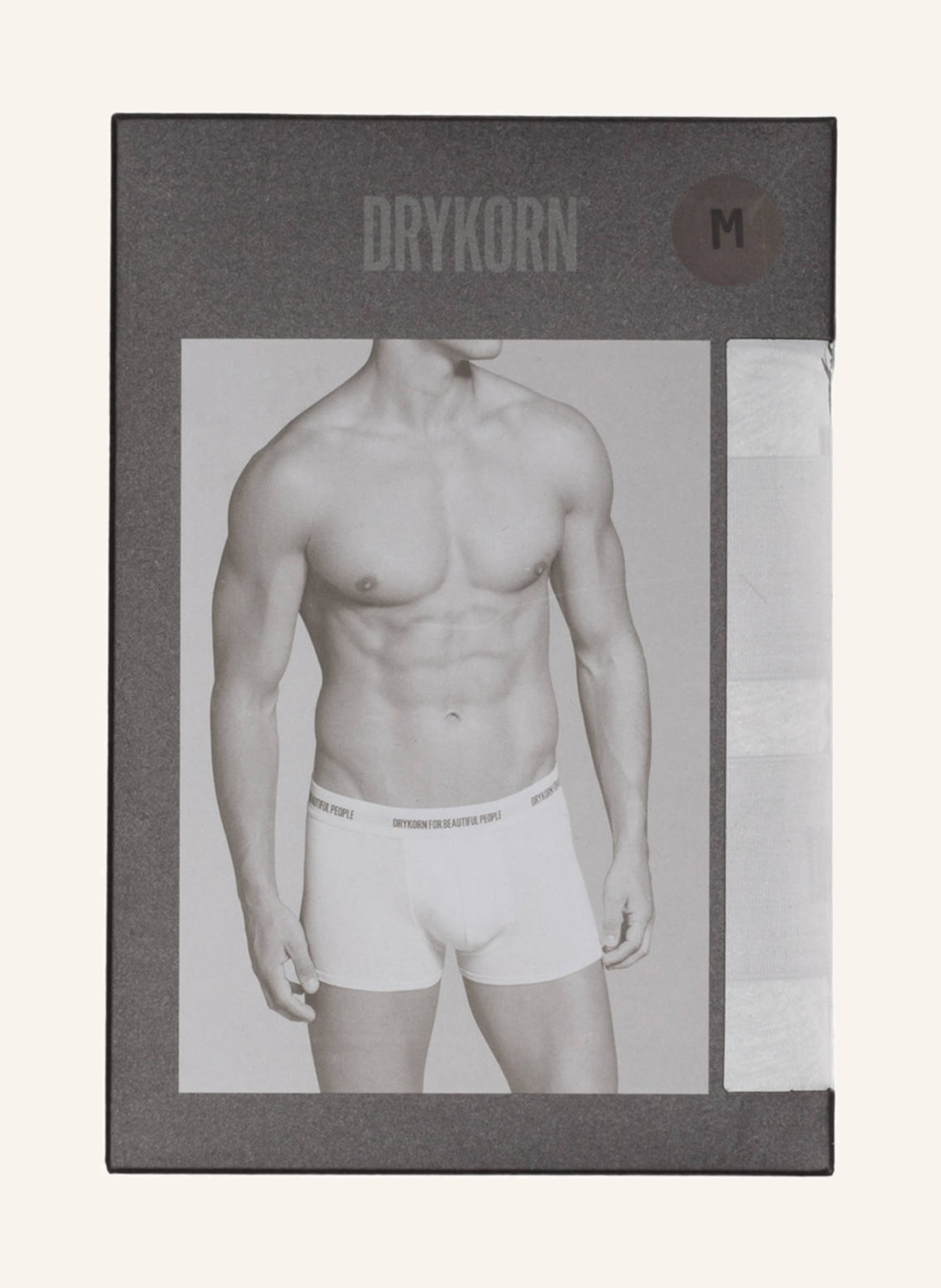 DRYKORN 3er-Pack Boxershorts CORBIN, Farbe: GRAU MELIERT (Bild 3)