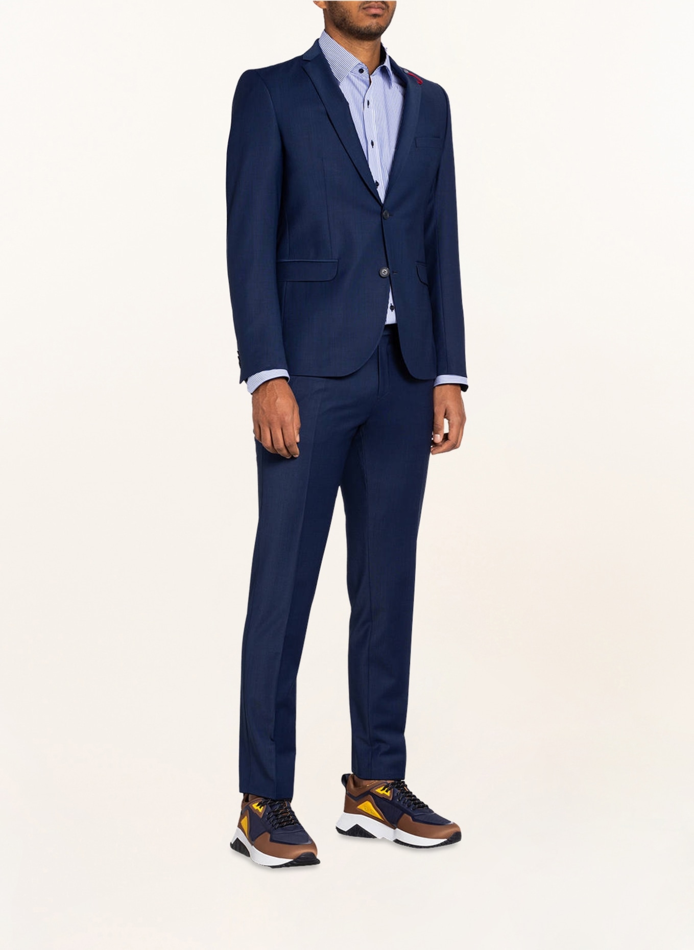 CG - CLUB of GENTS Suit trousers CEDRIC slim fit, Color: 62 BLUE (Image 2)