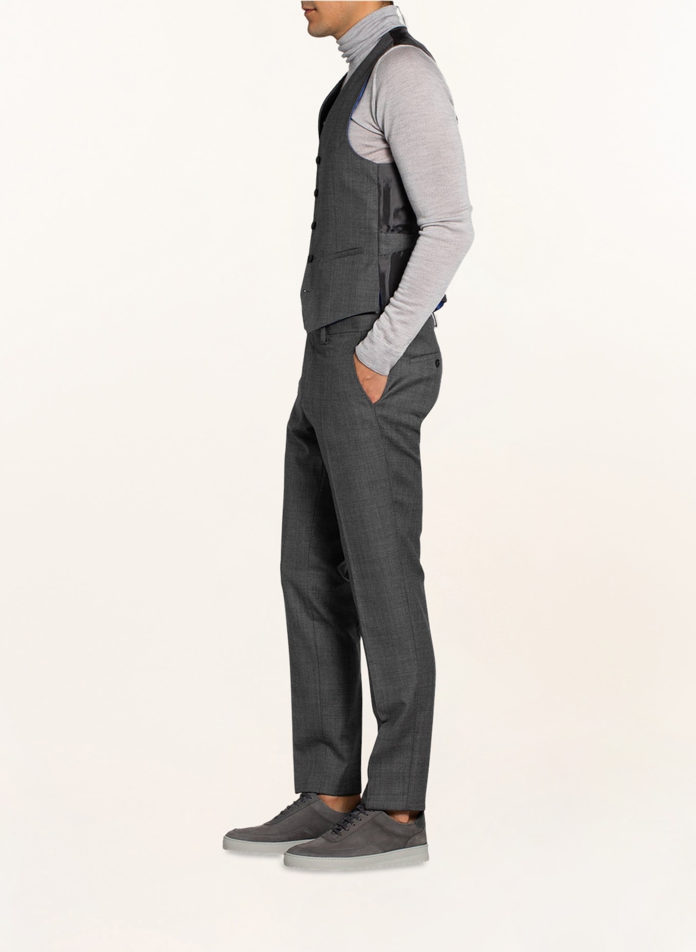 CG - CLUB of GENTS Suit trousers CHAZ regular fit, Color: 81 grau hell (Image 5)