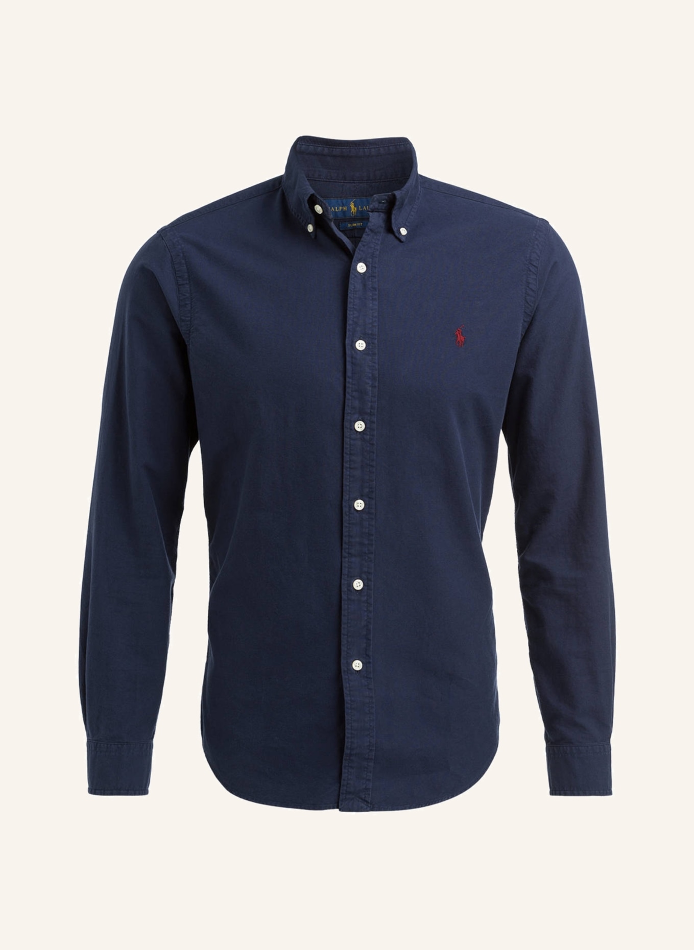 POLO RALPH LAUREN Shirt slim fit , Color: DARK BLUE (Image 1)