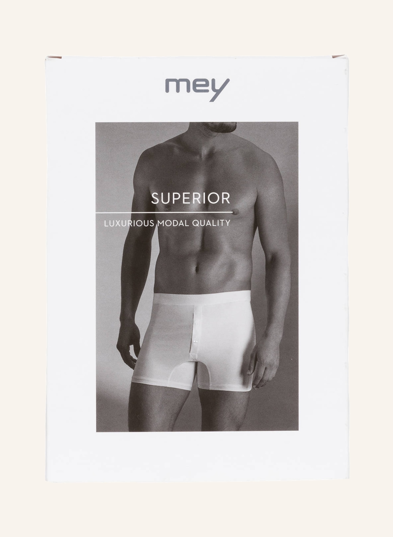 mey Boxer shorts series SUPERIOR, Color: WHITE (Image 4)
