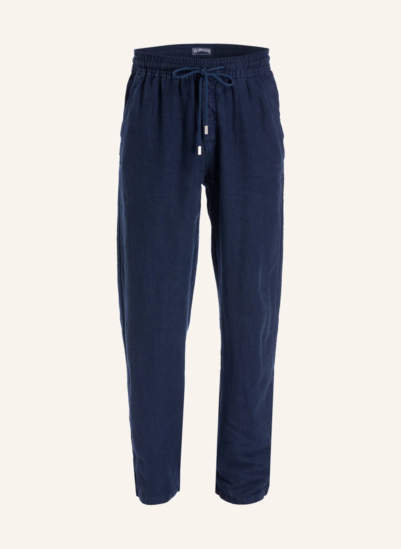 VILEBREQUIN Linen trousers PACHA , Color: DARK BLUE (Image 1)