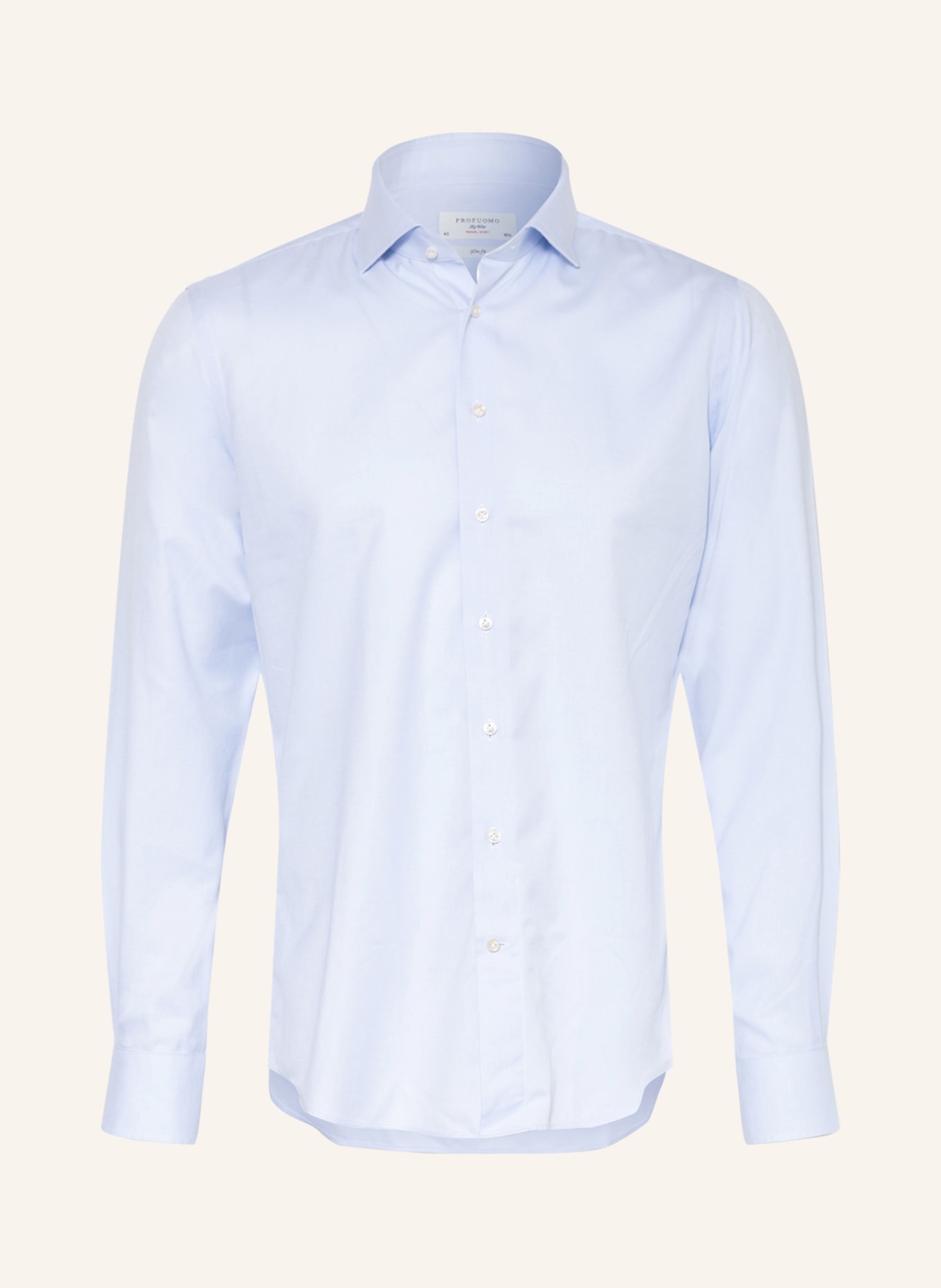 PROFUOMO Shirt slim fit, Color: LIGHT BLUE (Image 1)