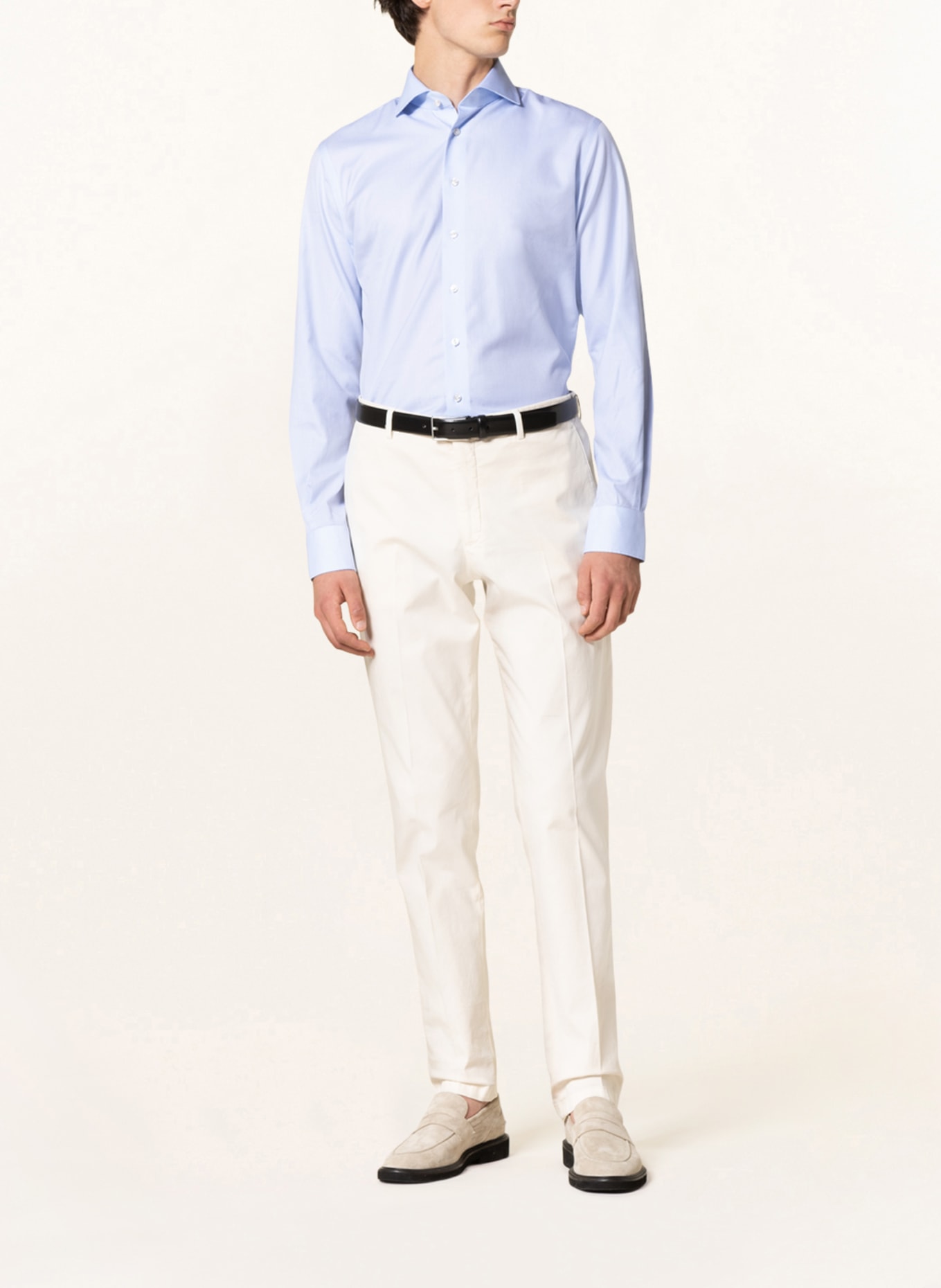 PROFUOMO Shirt slim fit, Color: LIGHT BLUE (Image 2)