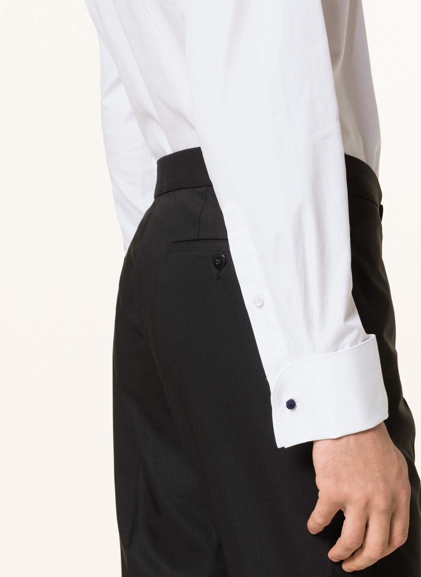 PROFUOMO Shirt slim fit, Color: WHITE (Image 4)