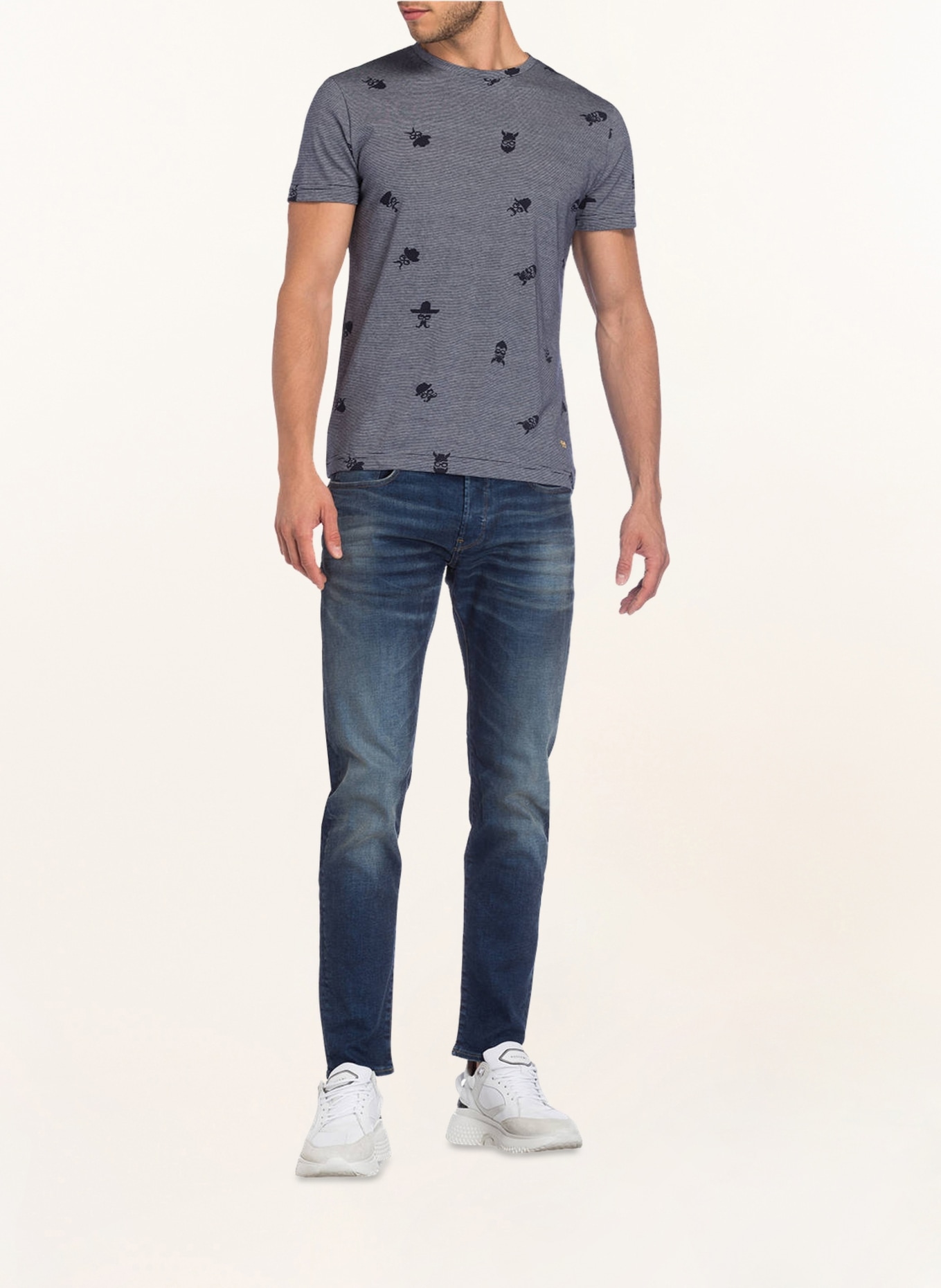 G-Star RAW Jeans 3301 slim fit, Color: WORKER BLUE FADED (Image 2)