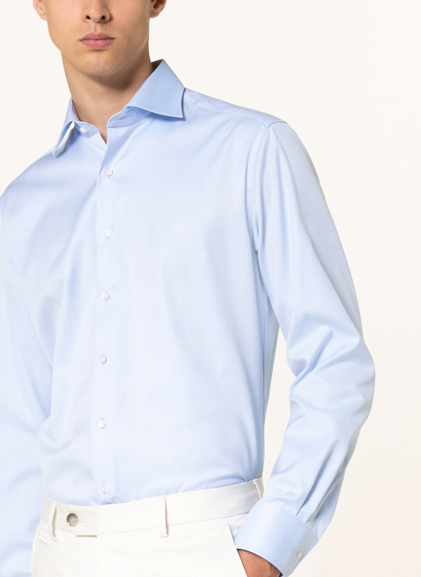 ETERNA Shirt Modern Fit , Color: LIGHT BLUE (Image 4)
