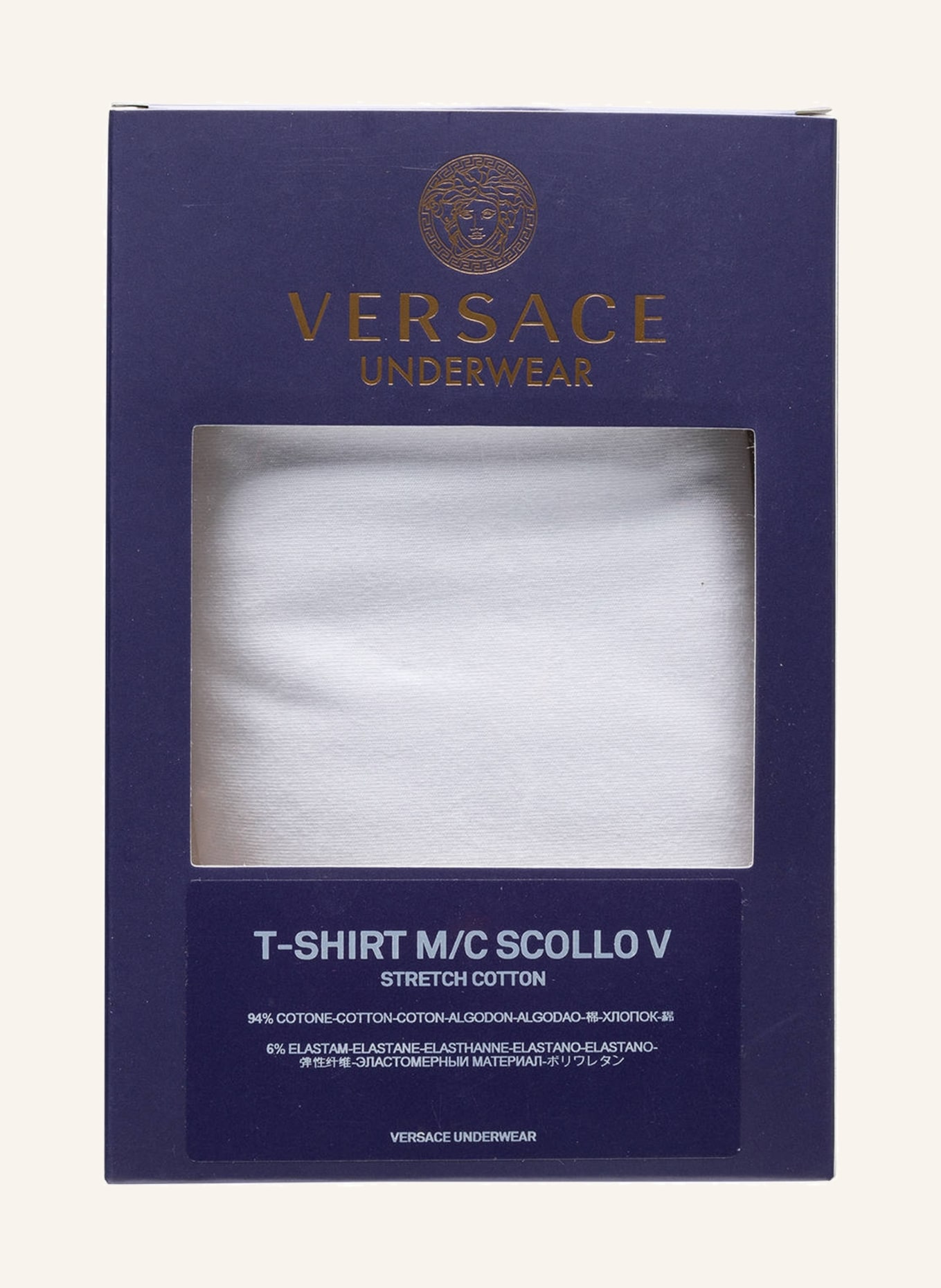 VERSACE T-shirt, Color: WHITE (Image 5)